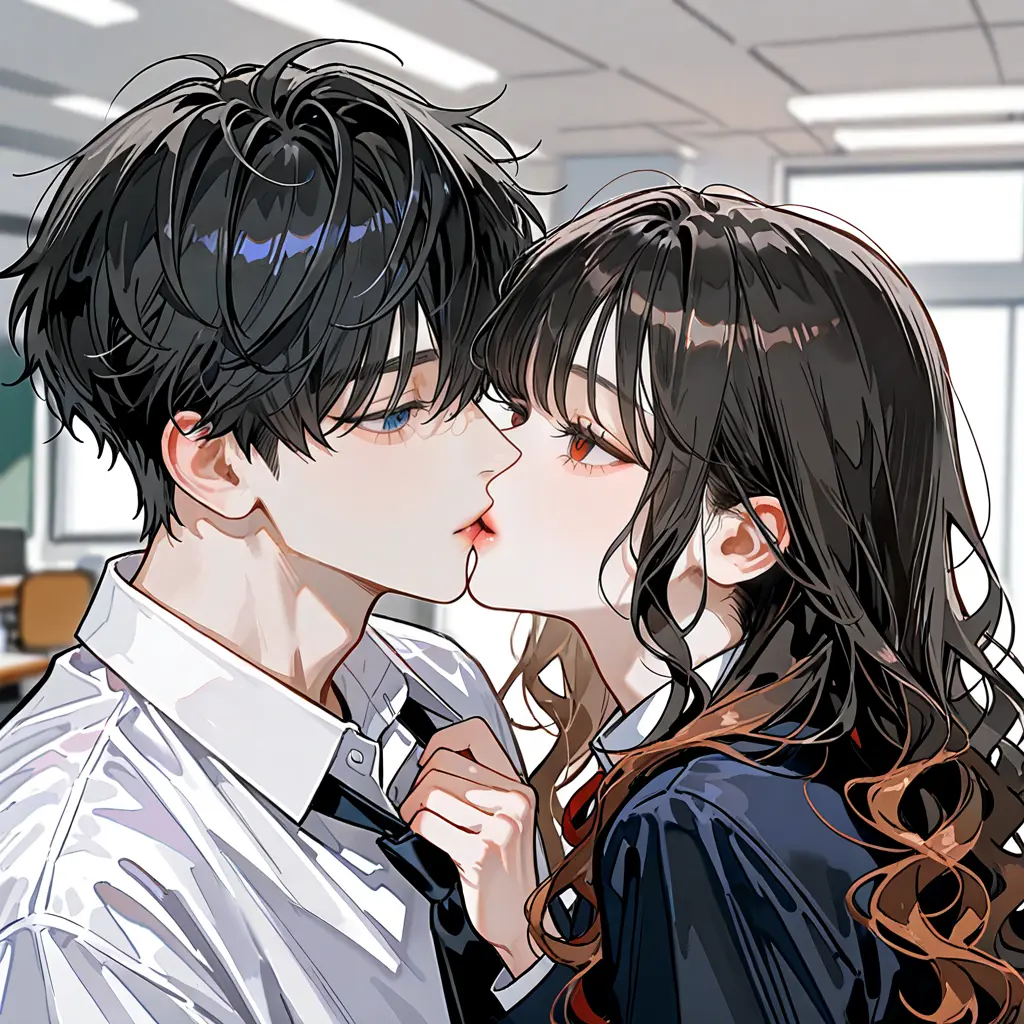 bit--true63의 彼氏が保健室の先生とキスしていた