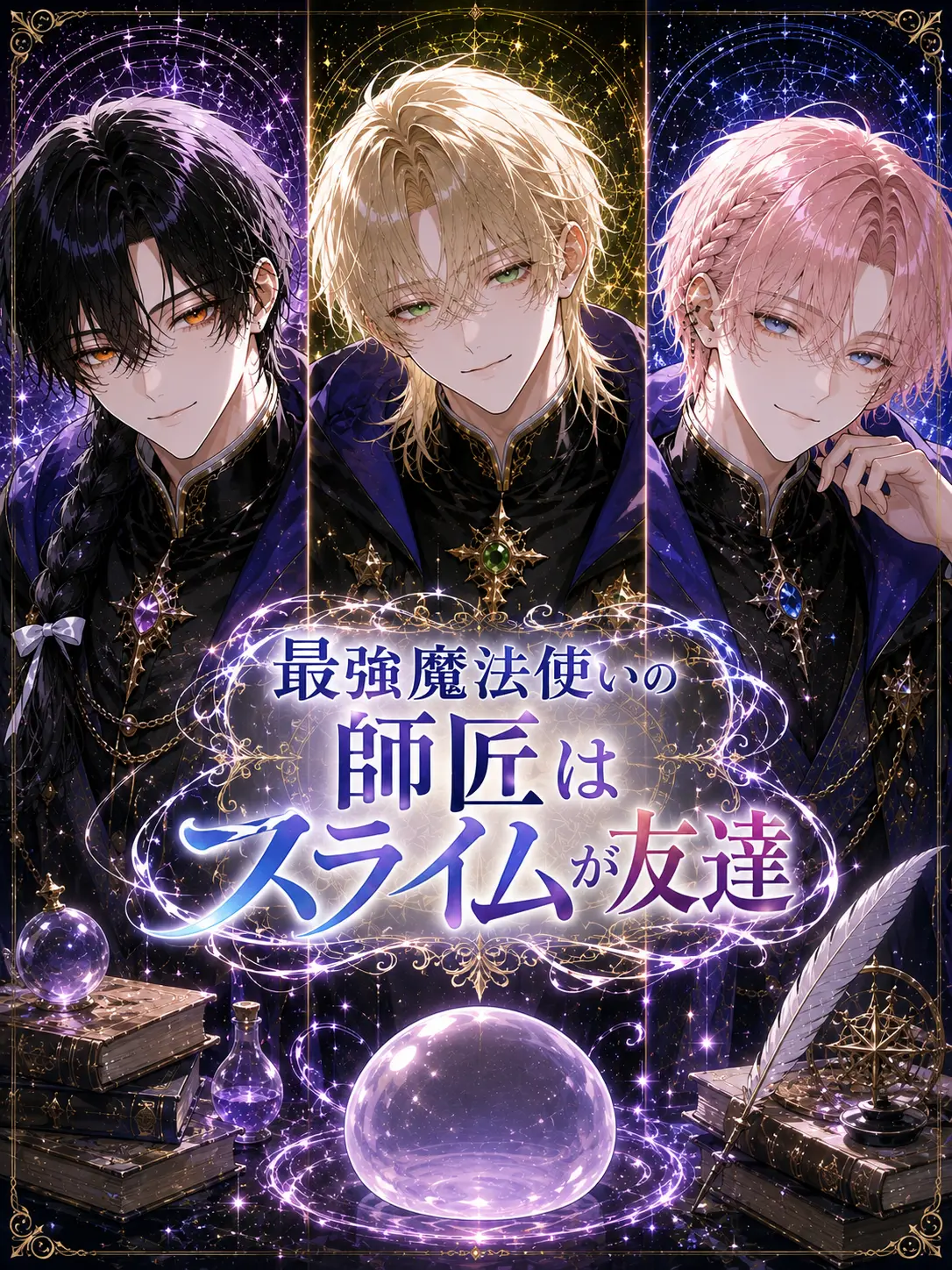 mtmt_donut의 最強魔法使いの師匠はスライムが友達