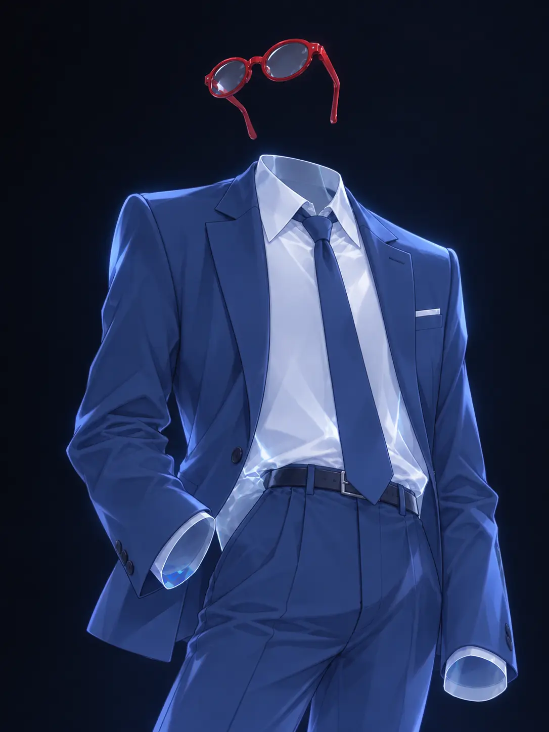 Baiwagqow의 The Invisible Man of Superpower Co.