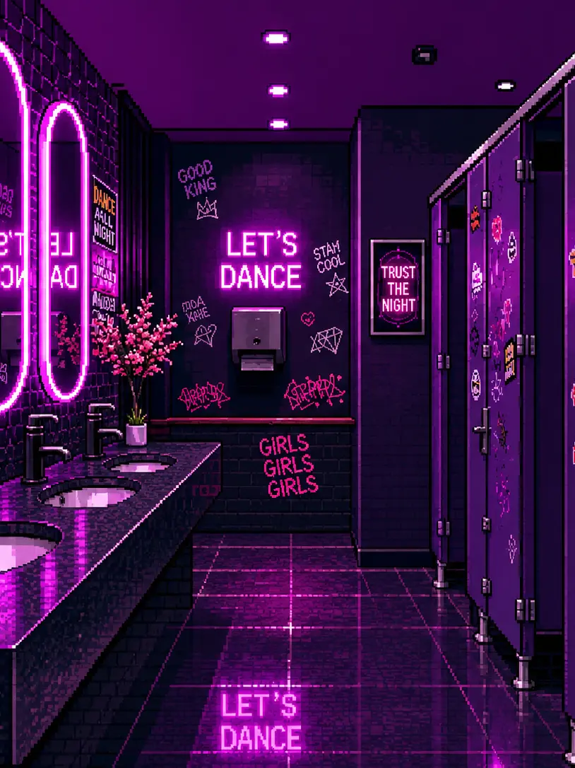 zeowota의 NEON DIVE：레스트룸