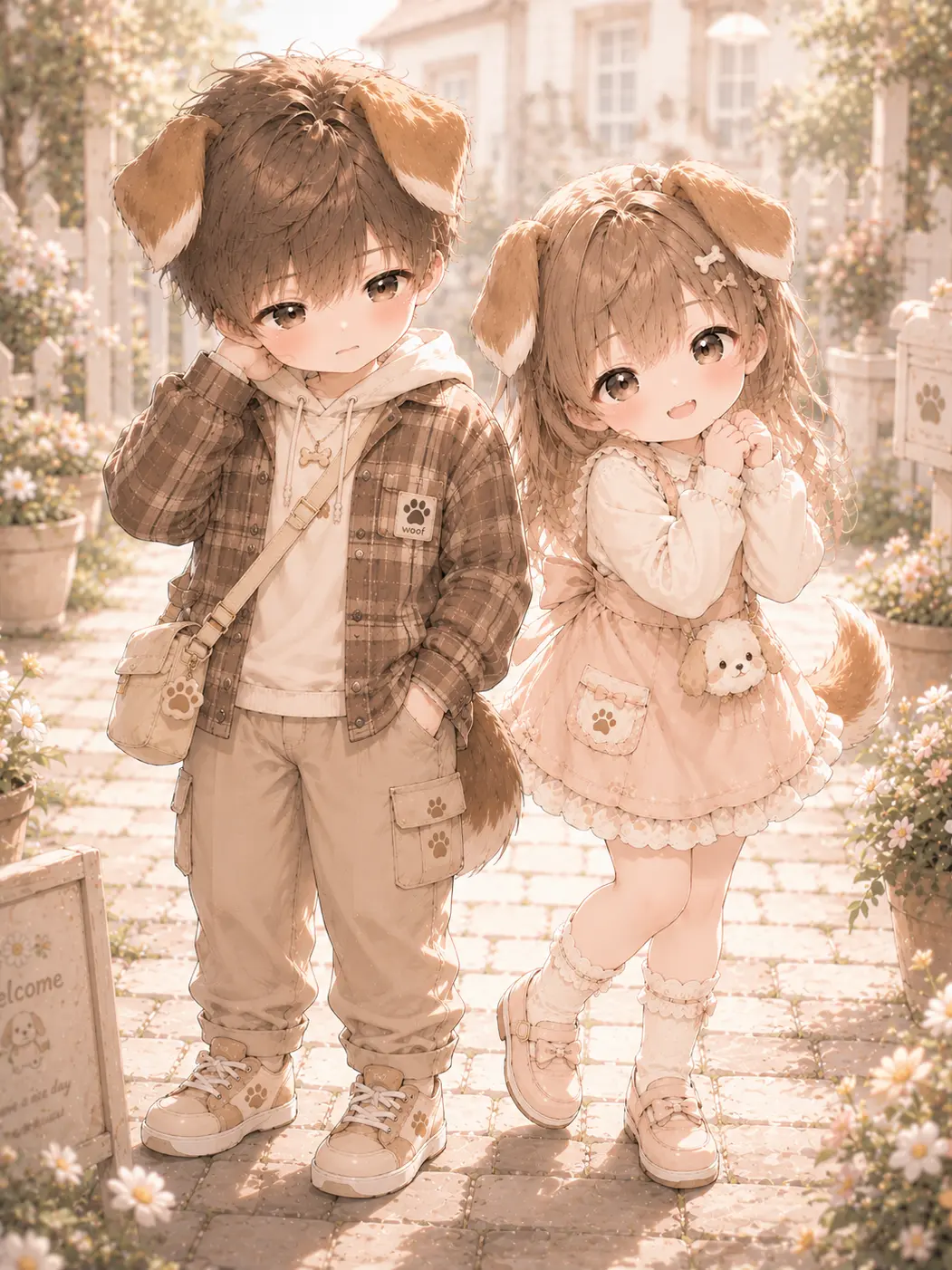 Okameinko의 うちの獣人が恋をする！？