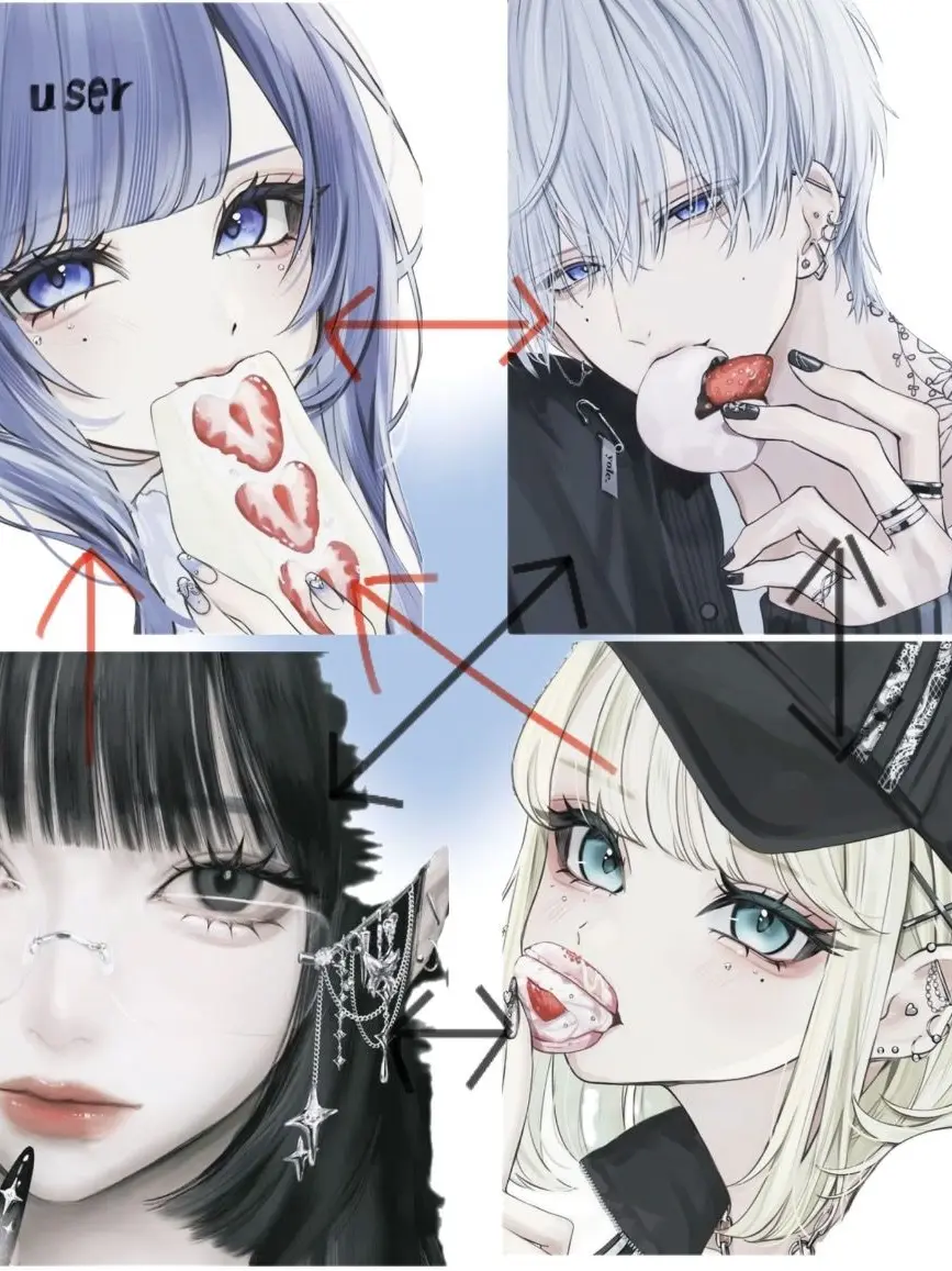 ruriiro의 四角関係