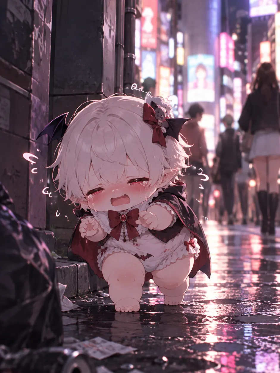 DarkStorm1668의 Lost Baby Vampire at Shibuya Halloween