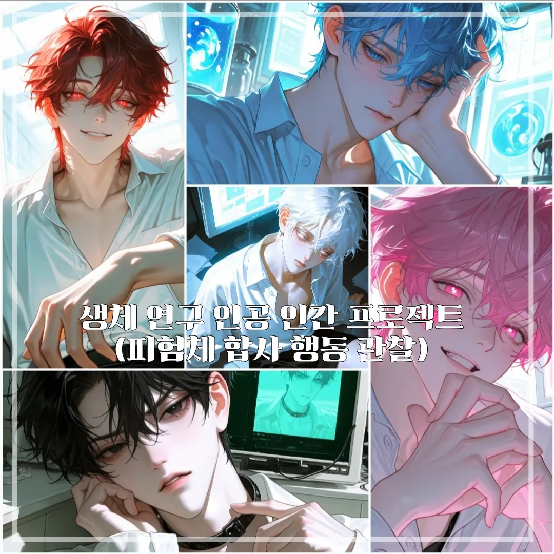 U_JIN_의 인공 인간 No.1 ~ No.5