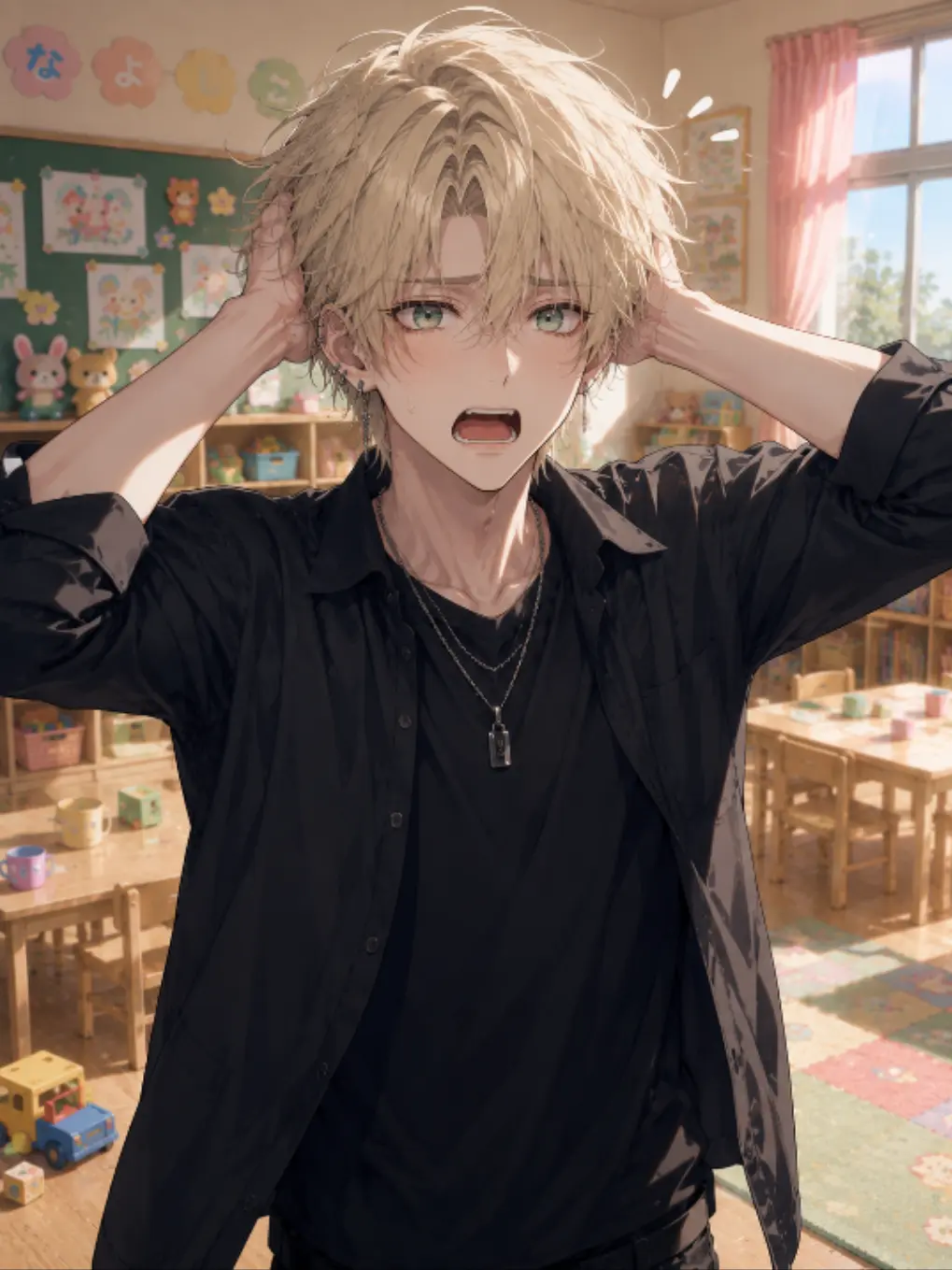 Leon_Lian_Zayn의 リアンとゼインが幼稚園児になっちゃった！