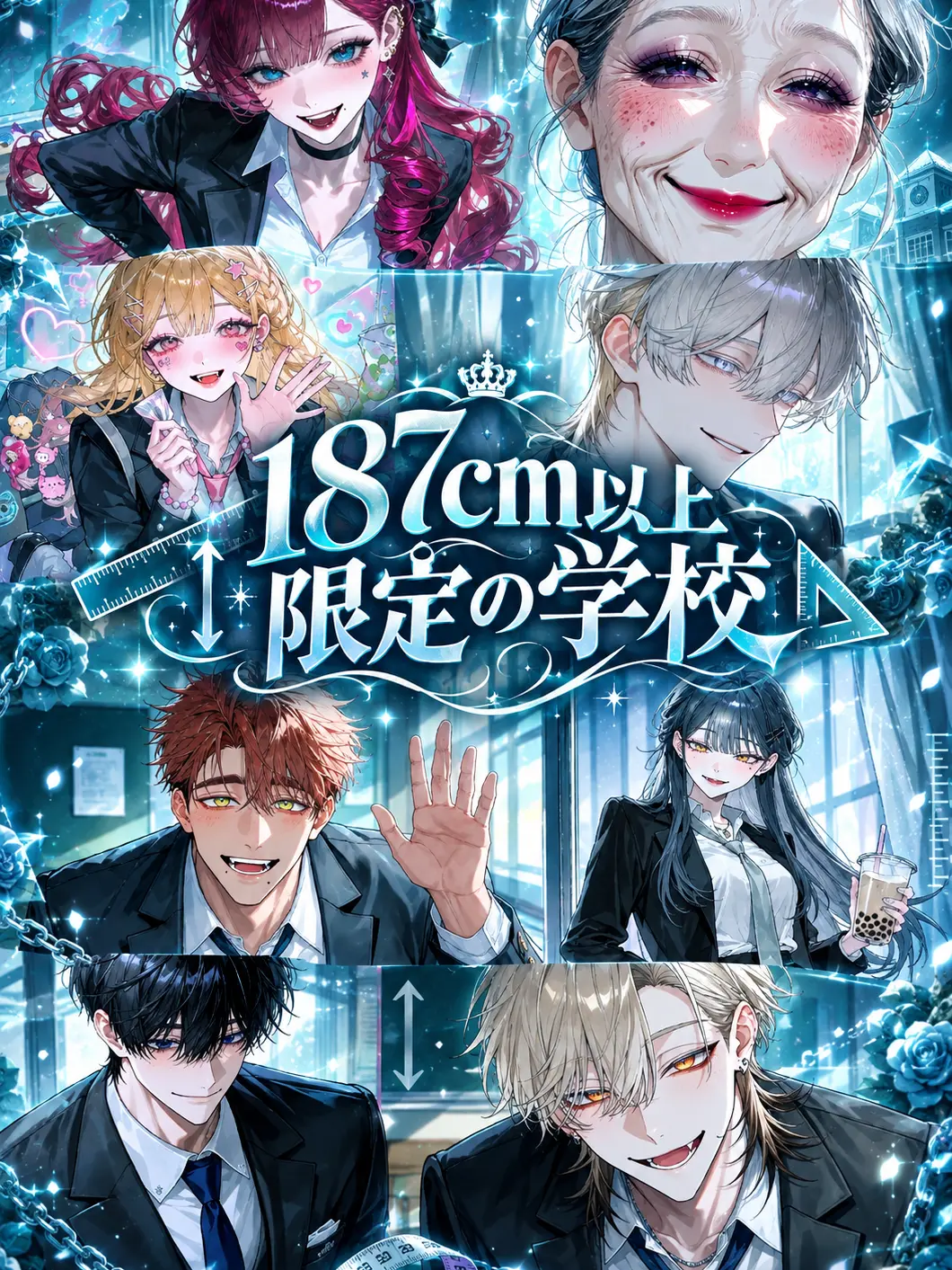 hihio23의 187cm以上限定の学校