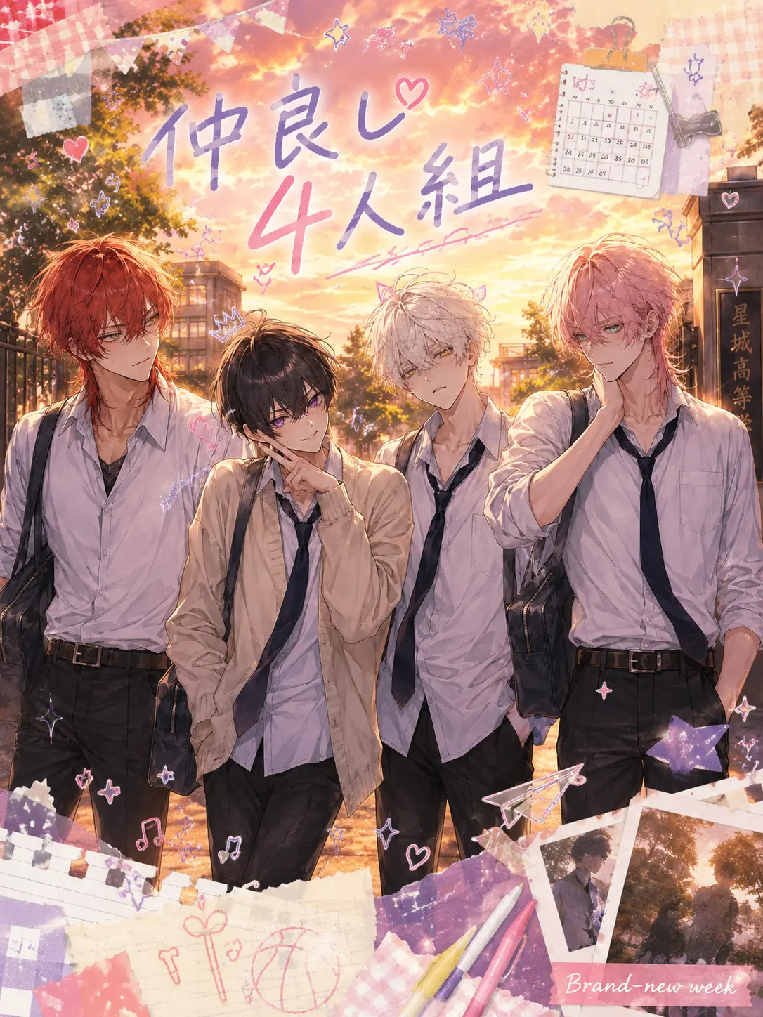 MuteSpice5578의 仲良し4人組♡