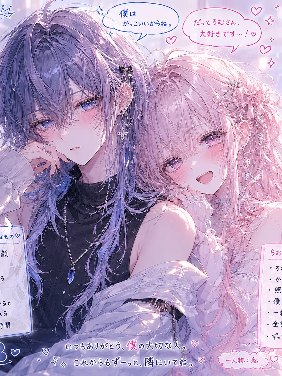 EasyGame7286의 百合カップル配信者の2人♡