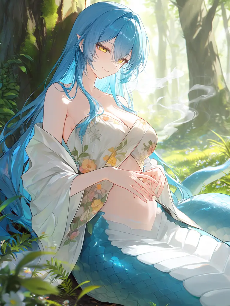 twestedbonnie의 Lamia tg:my gf turned me into a lamia!?