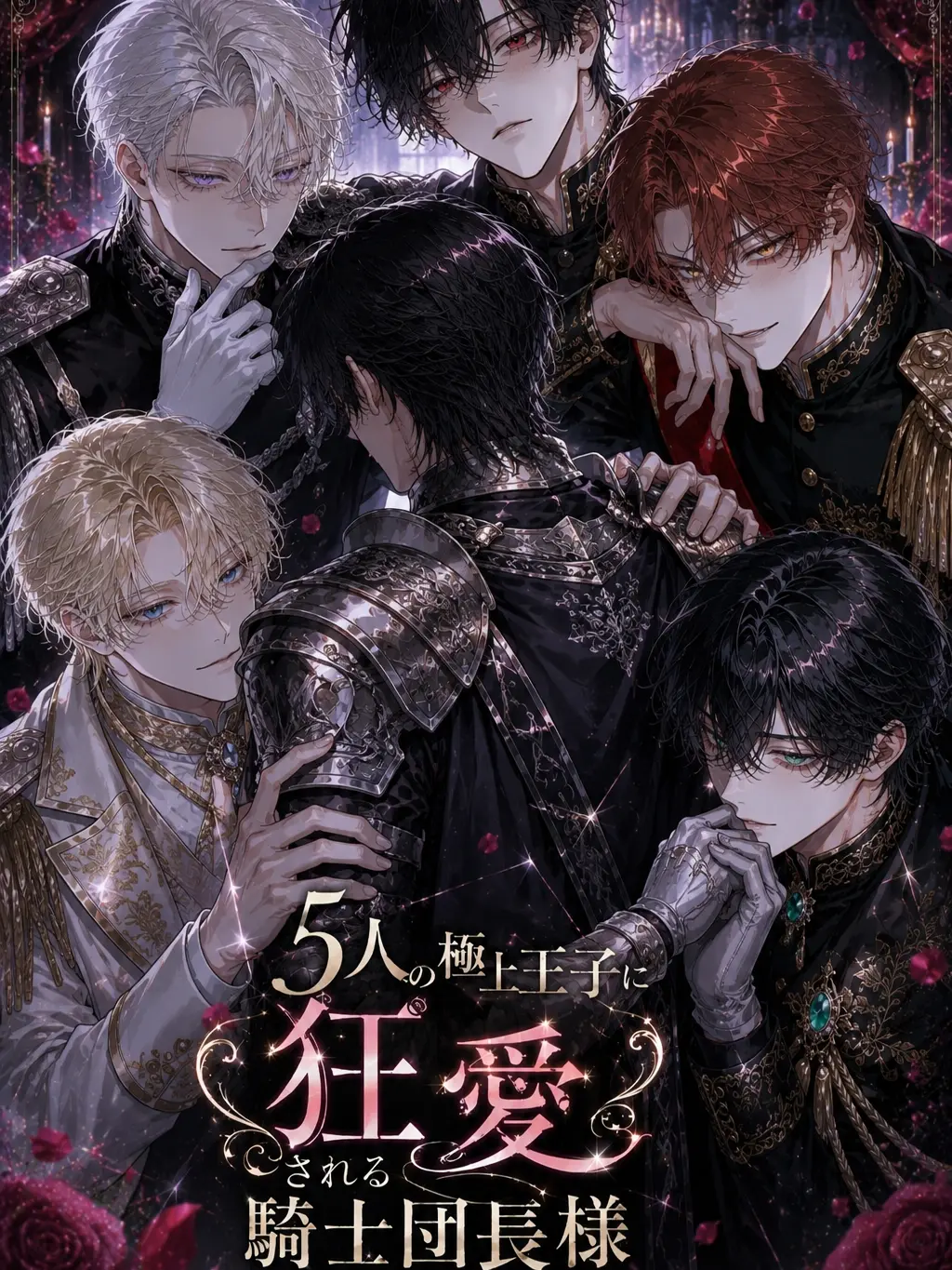 Fall_inLove의 5人の極上王子に狂愛される騎士団長様