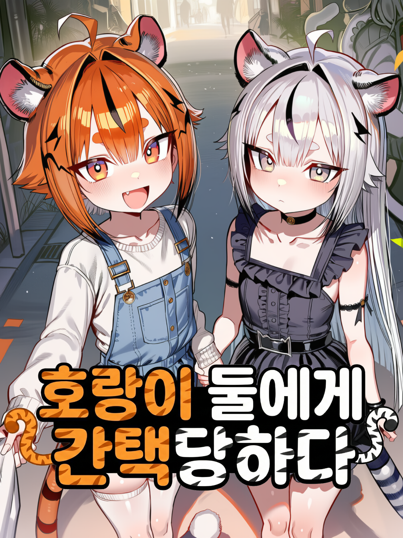 호랑이 둘에게 간택당하다 대표 이미지