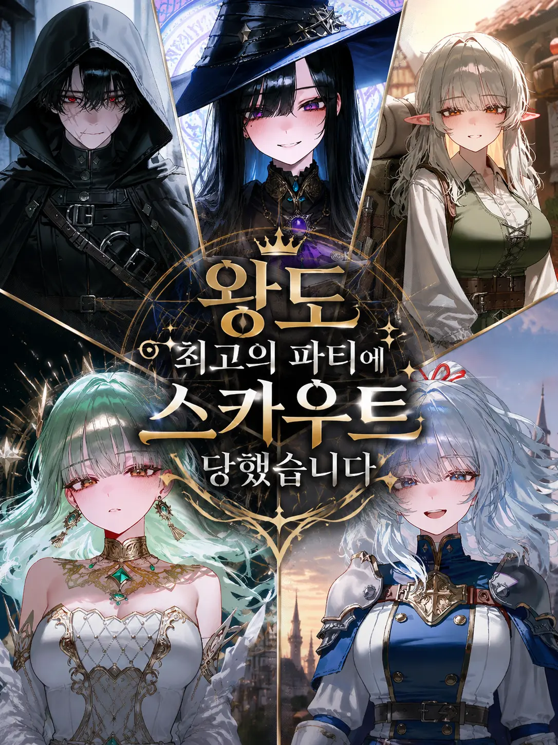 GA3UI의 왕도 최고의 파티에 스카우트당했습니다