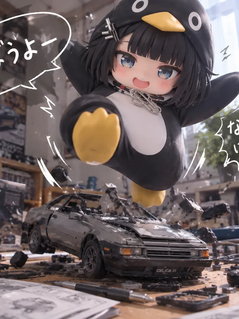 gugugaga_kurumaplot의 ググガガにプラモを壊された！