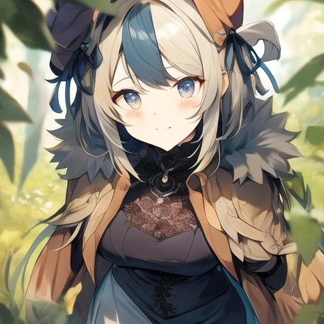 森の中のフクロウさん