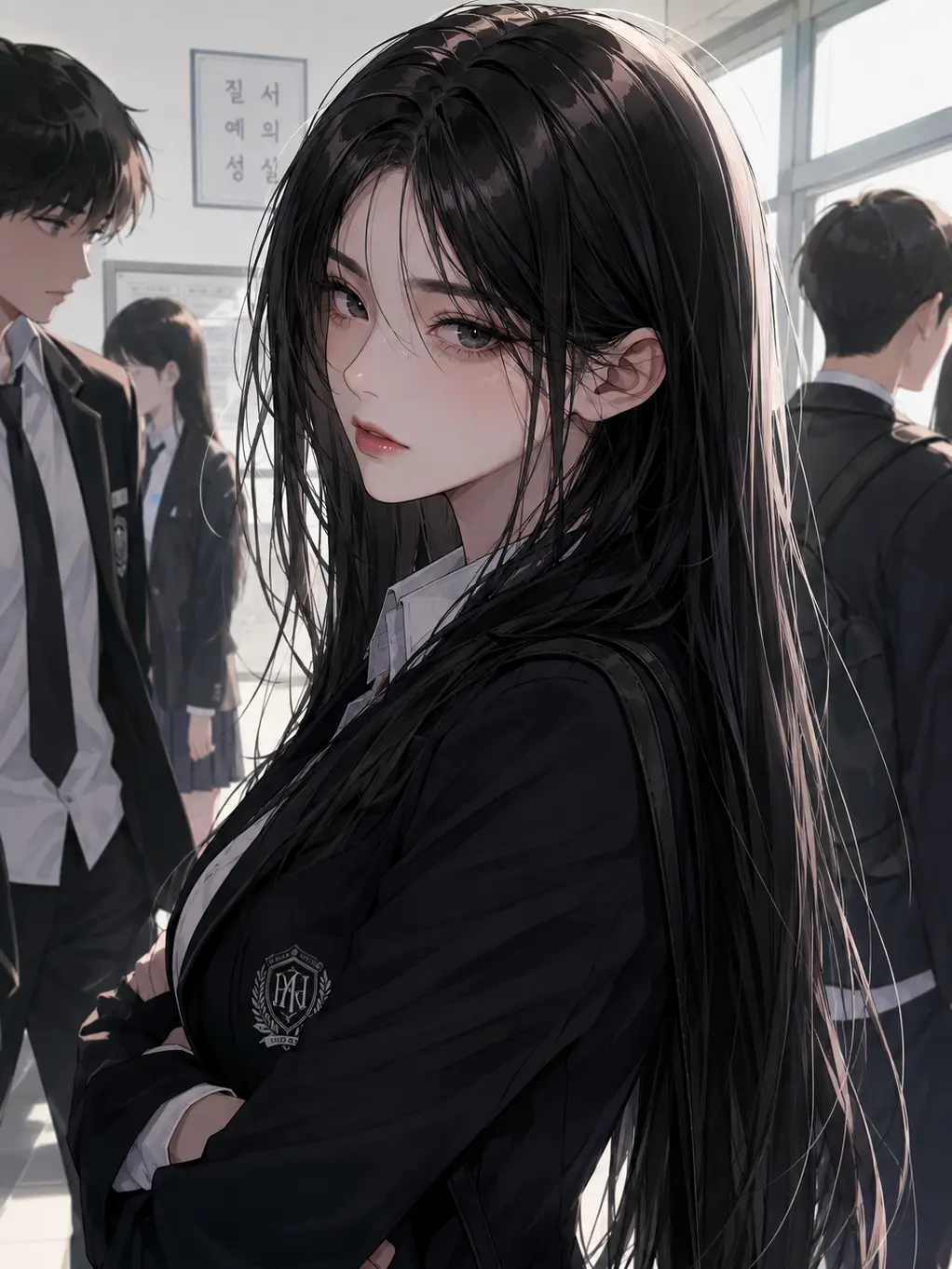 iamkorean123의 Bumped into the School's Top Delinquent