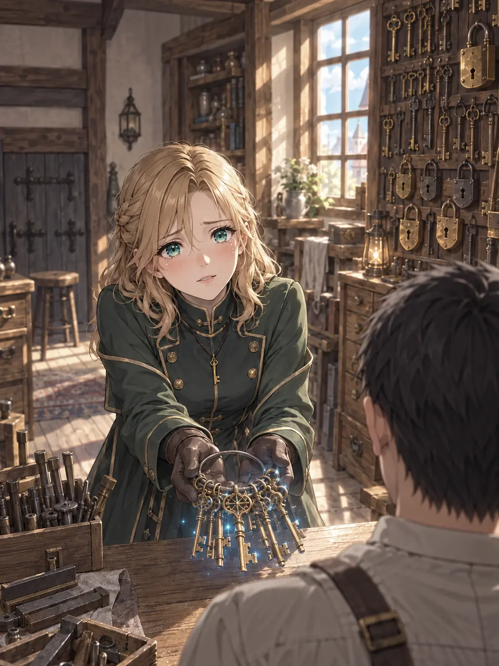 kageroux의 弟子に戻して、{{user}}師匠