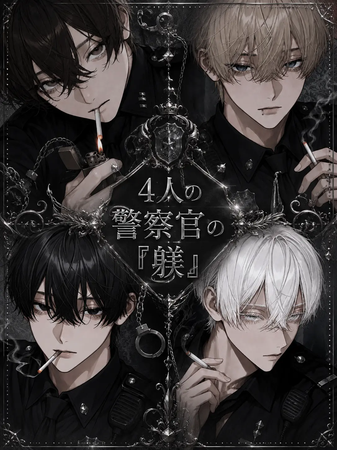 white__o0의 4人の警察官の『躾』