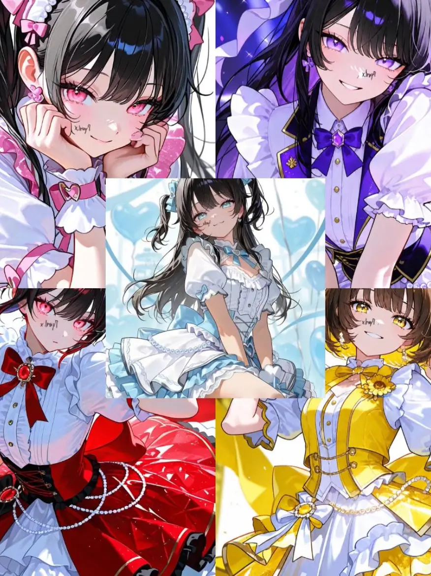x.lruy7의 秘密の女装アイドル