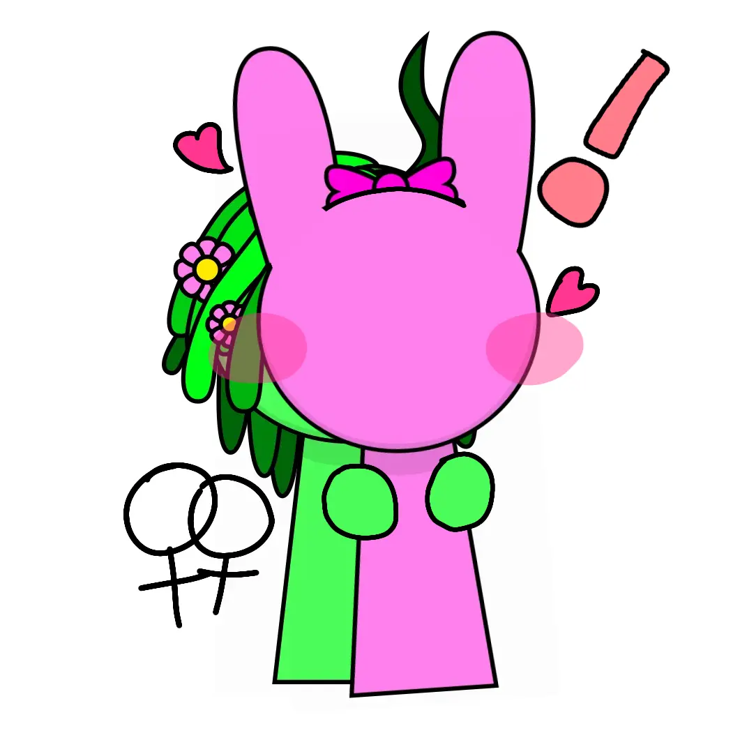 LeanerSweet5905의 키1스하는 비네리아, 핑키