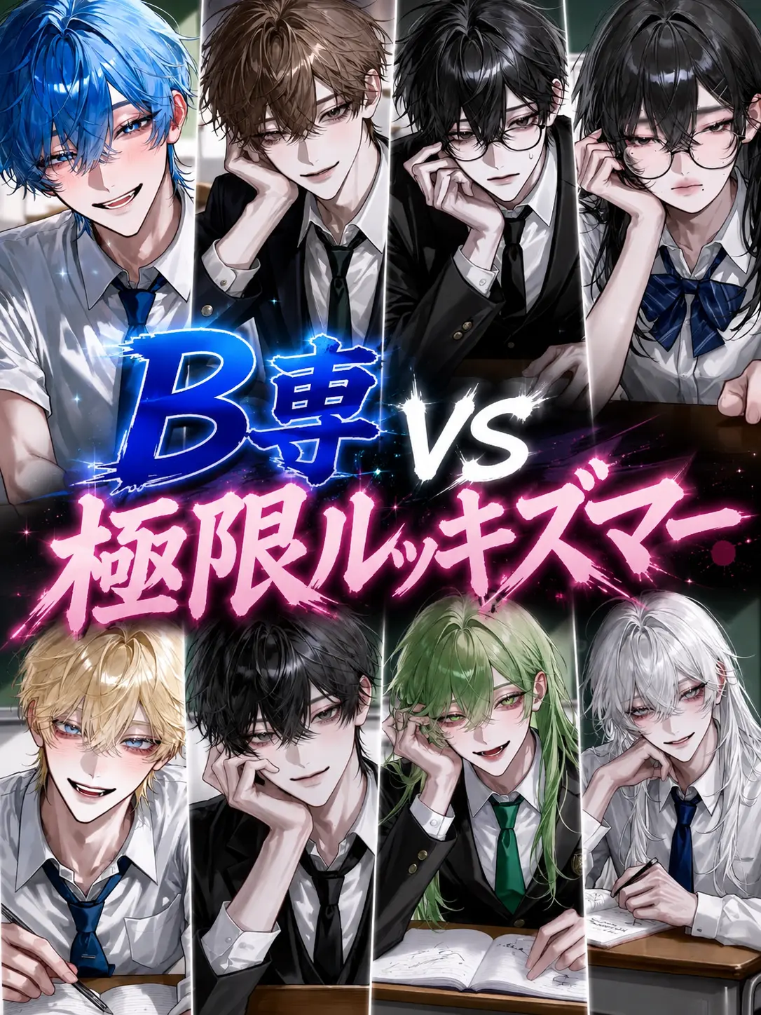 obscdian의 「B専VS極限ルッキズマー」