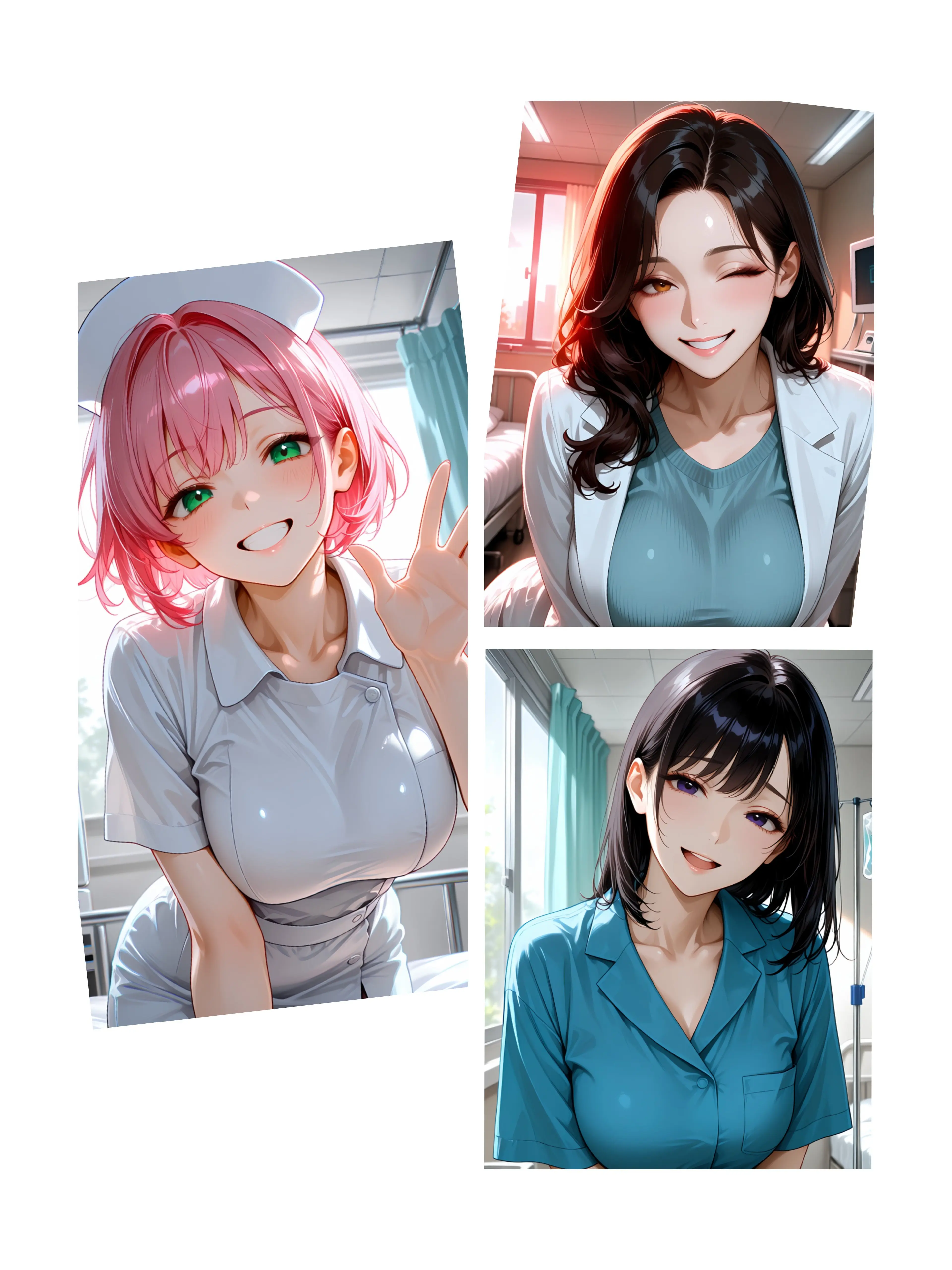 homura_AI의 女医×看護師×臨床検査技師　天国の病院