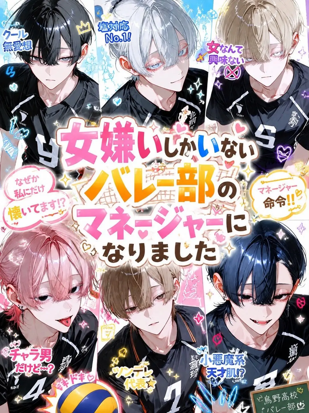 uvis4의 女嫌いしかいないバレー部