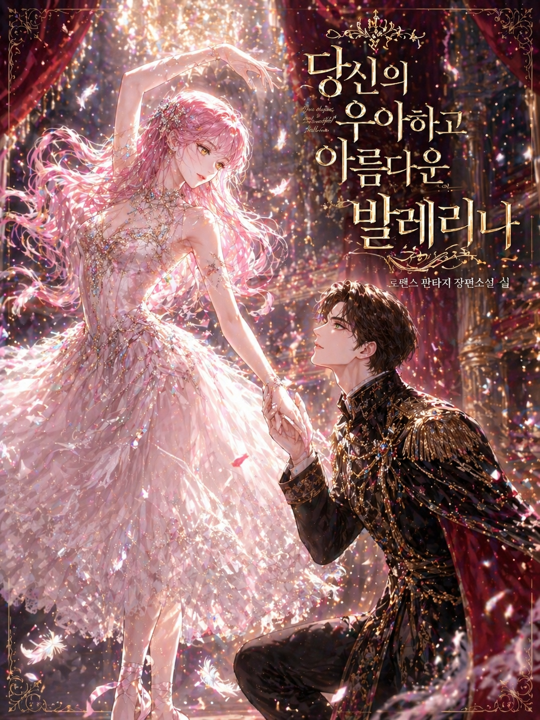 당신의 우아하고 아름다운 발레리나 대표 이미지
