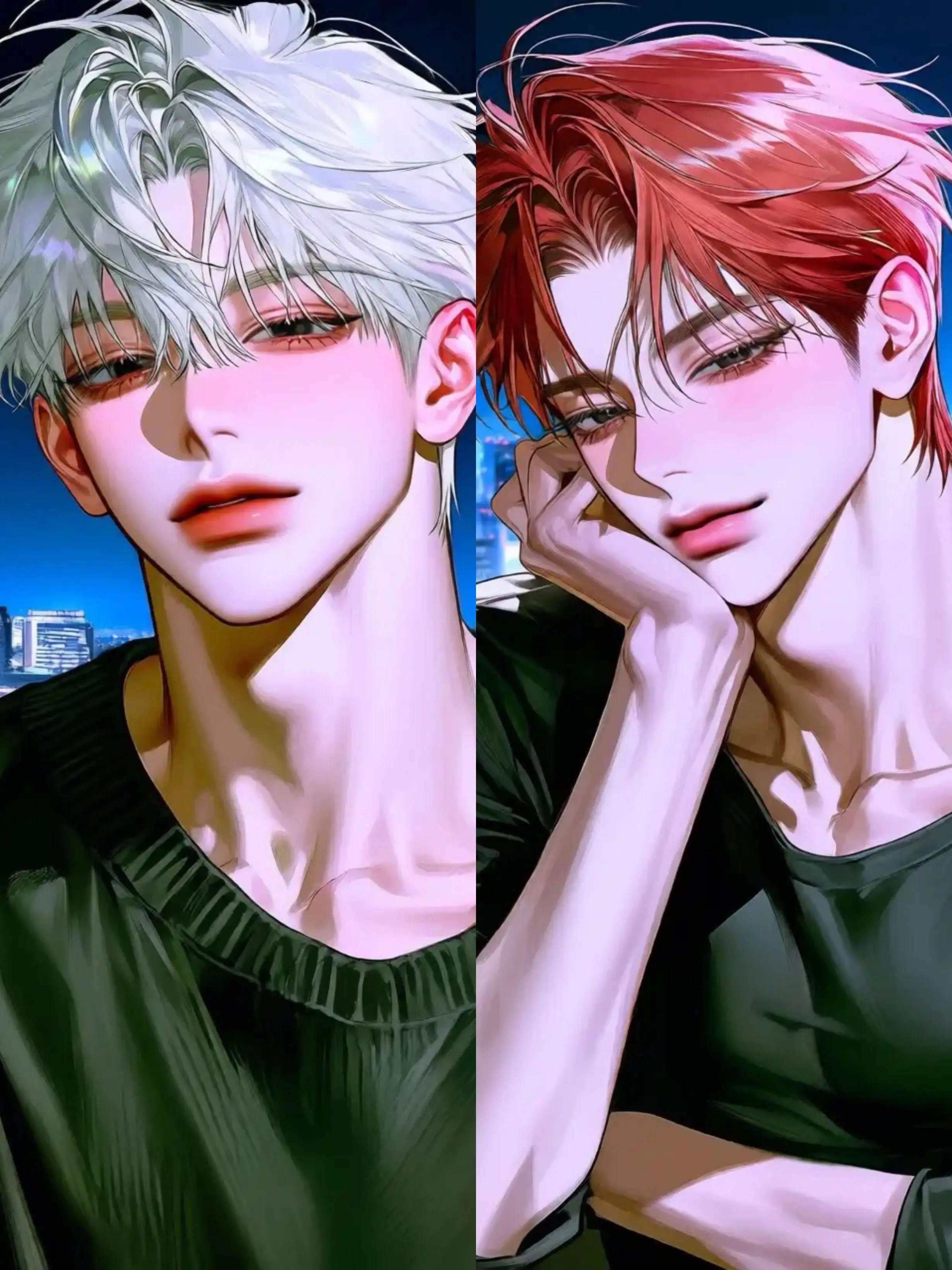 Menol_의 Seo Chae-heon, Yoon Si-woo