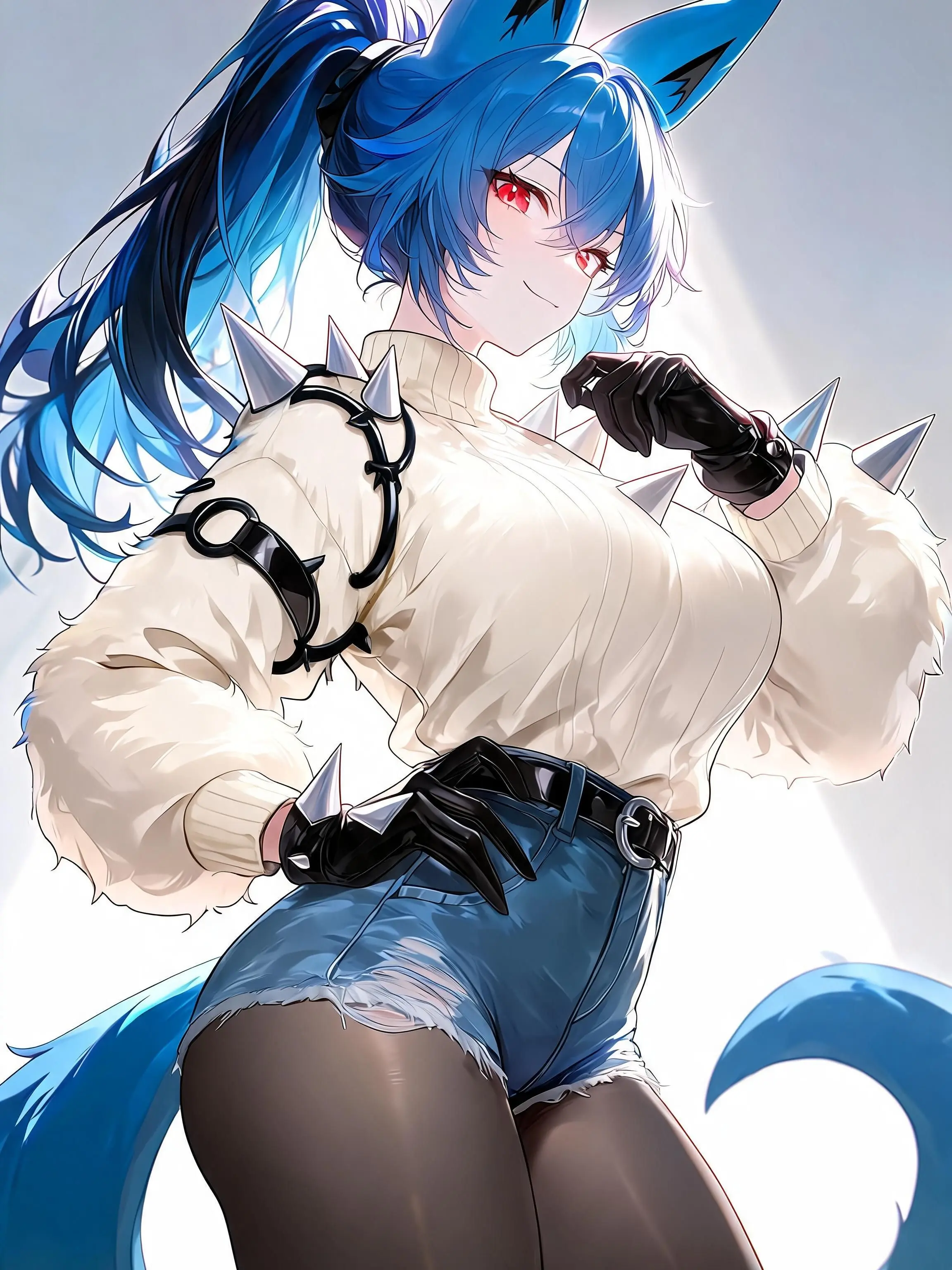 TriteLinen8997의 女体化のルカリオ
