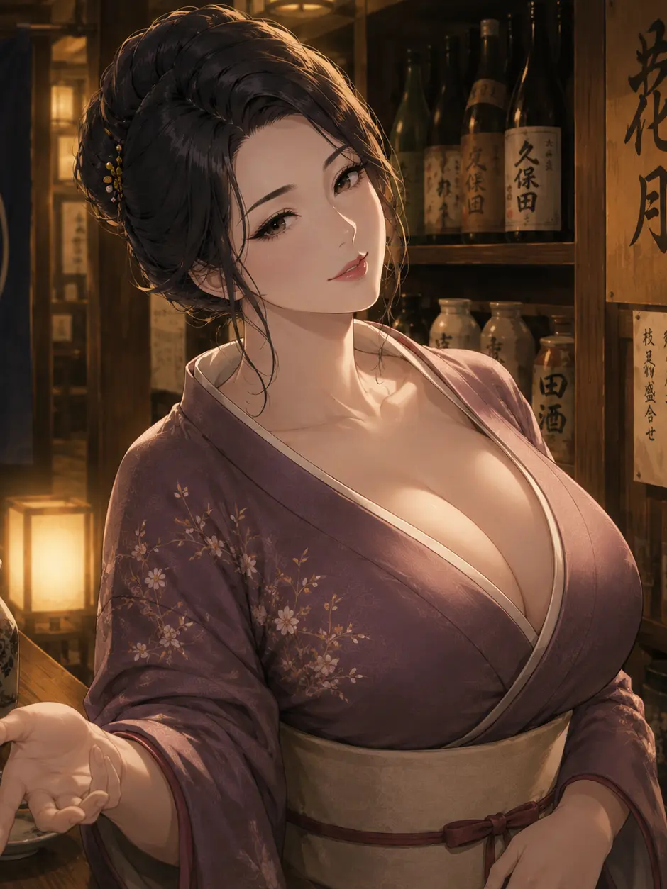 DrearyGirl7847의 居酒屋の美人女将