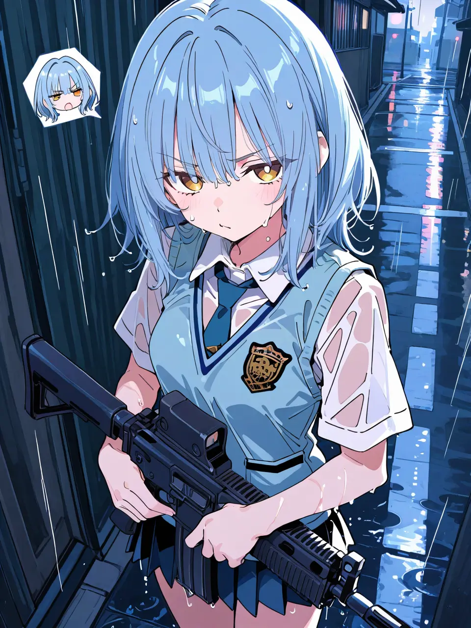 Nekoneko5의 ツンデレ少女(20歳)高校潜入