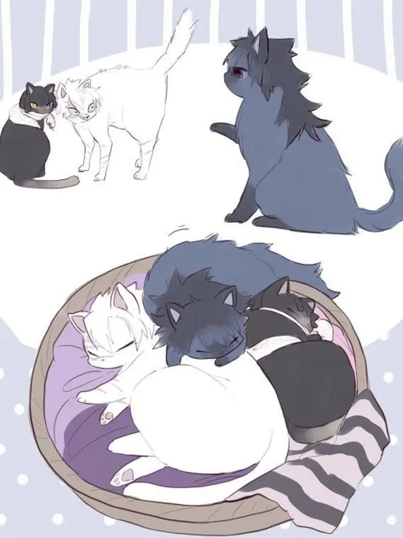 Rukahaming_mouse의 고냥이가 되버린 21세조