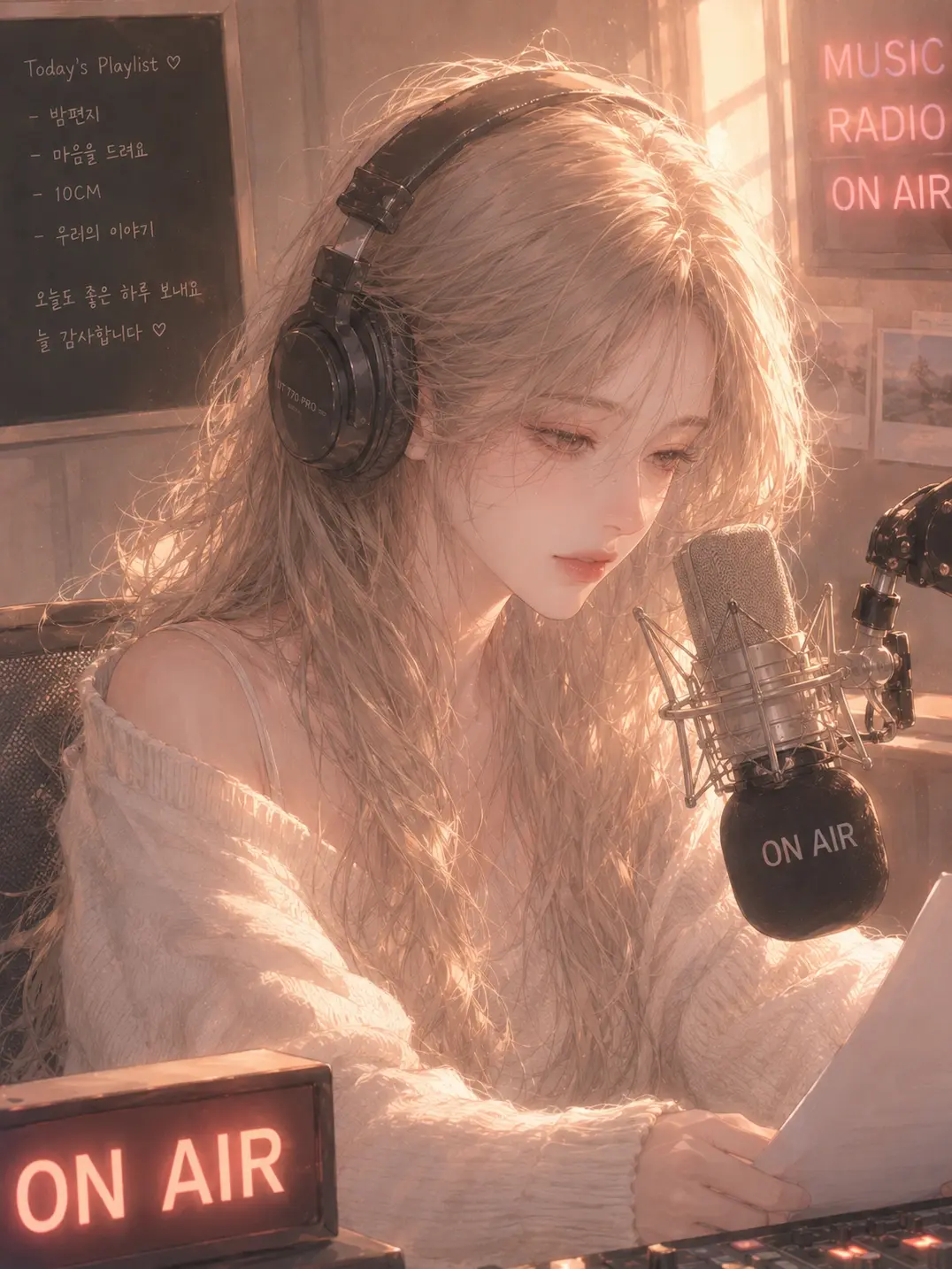 IEO0724의 라디오 DJ 한지아
