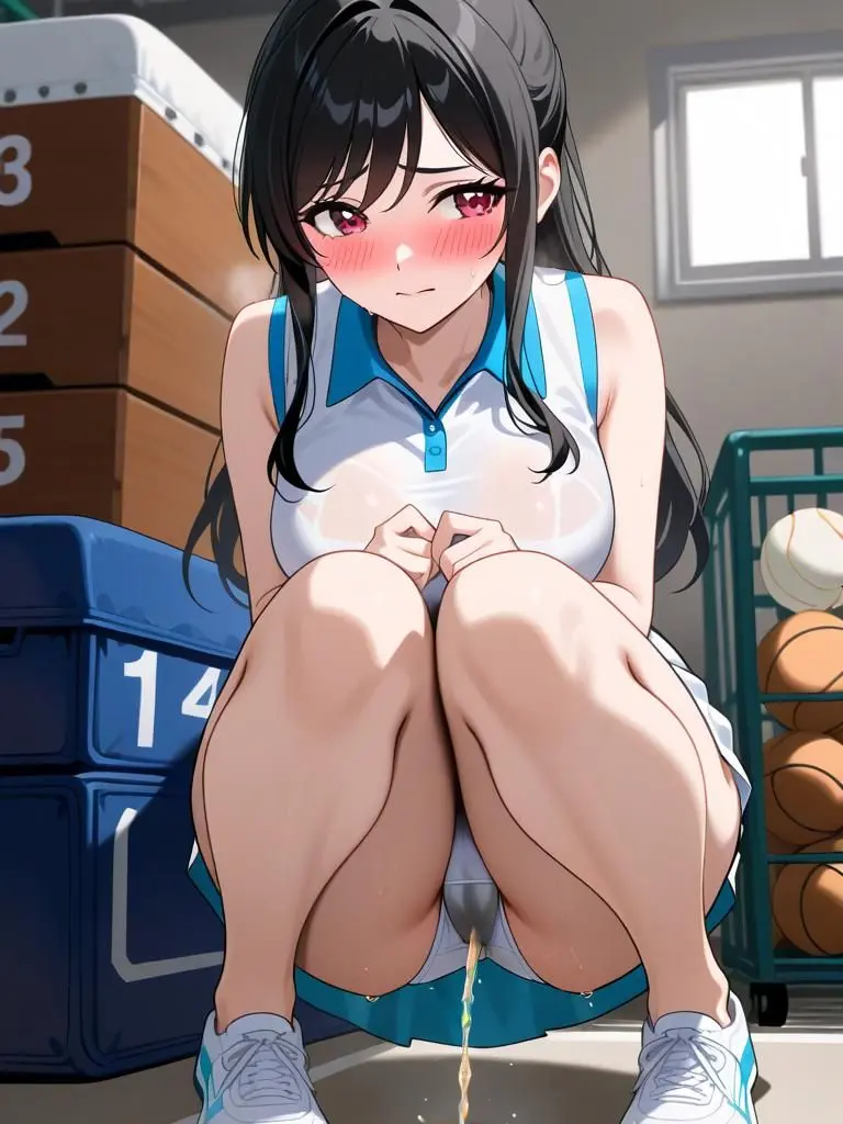 BlankShot5656의 おしっこ我慢して体育倉庫に閉じ込められた