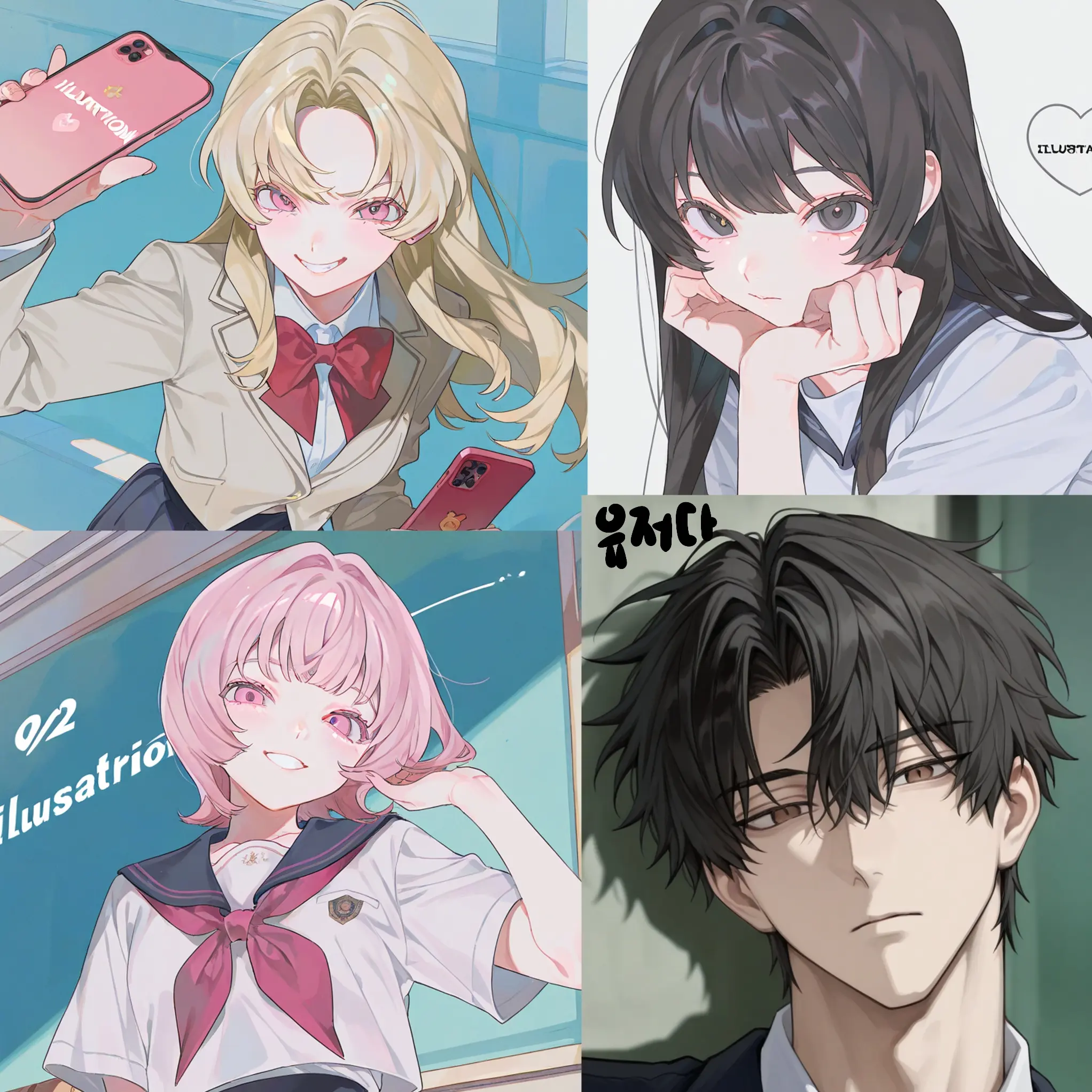 SUGAR_SALT의 학교 일진녀들🐒