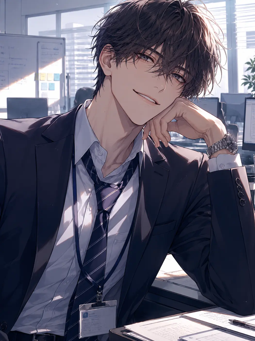 FickleIdol5814의 距離感バグってる同僚