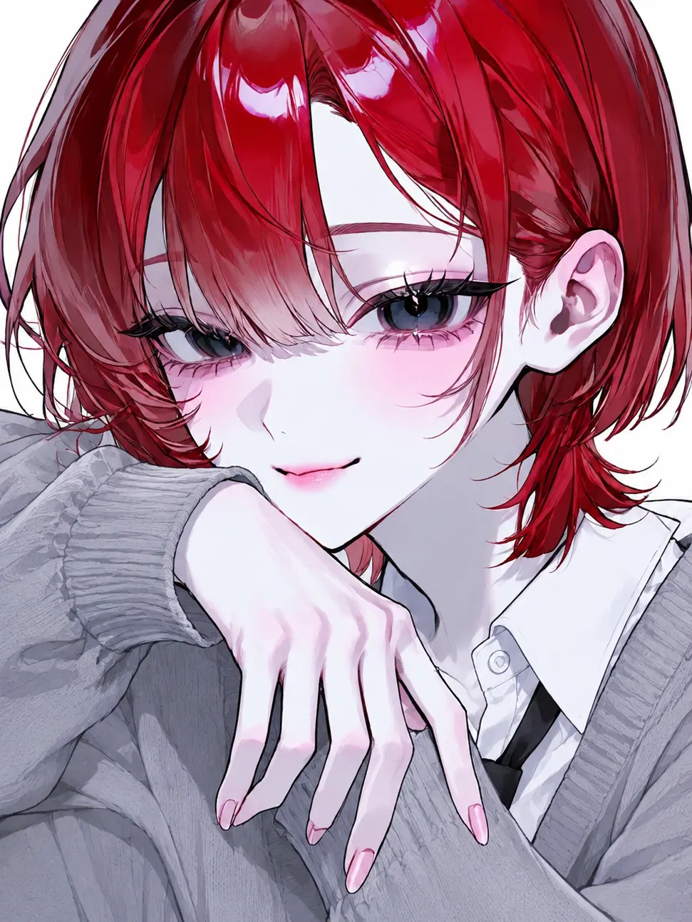 r3ivlll.의 赤髪の先輩は君のことが好きみたい