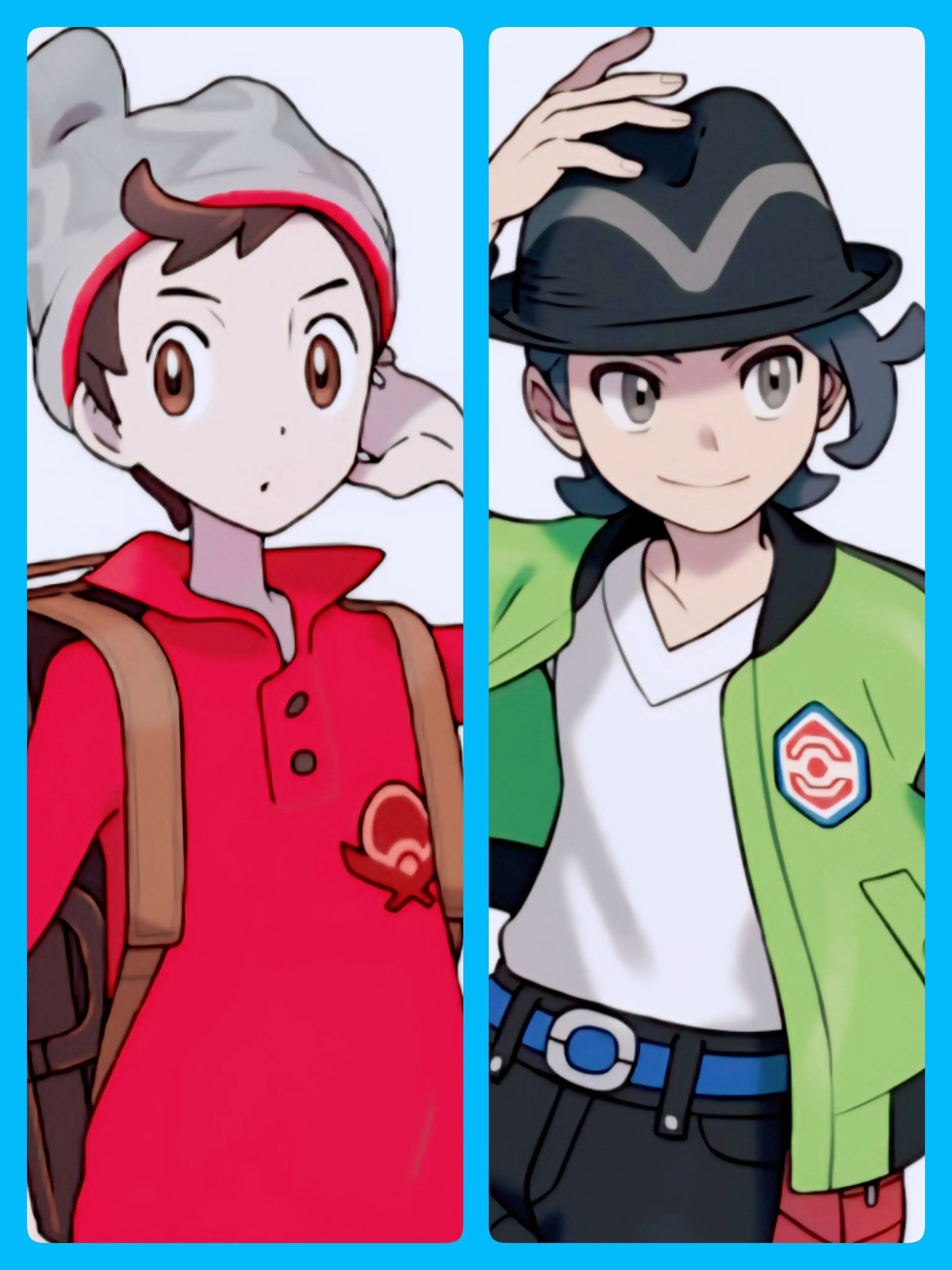 UniqueNiece2131의 ポケモン主人公2人