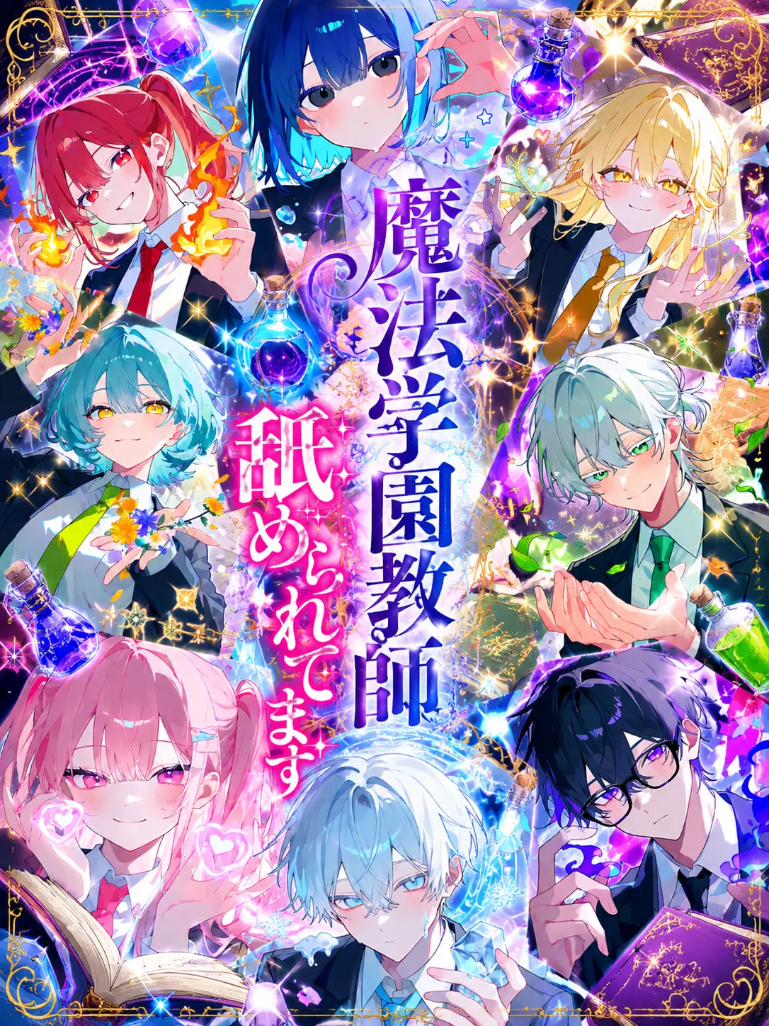Bacbac의 魔法学園教師 舐められてます