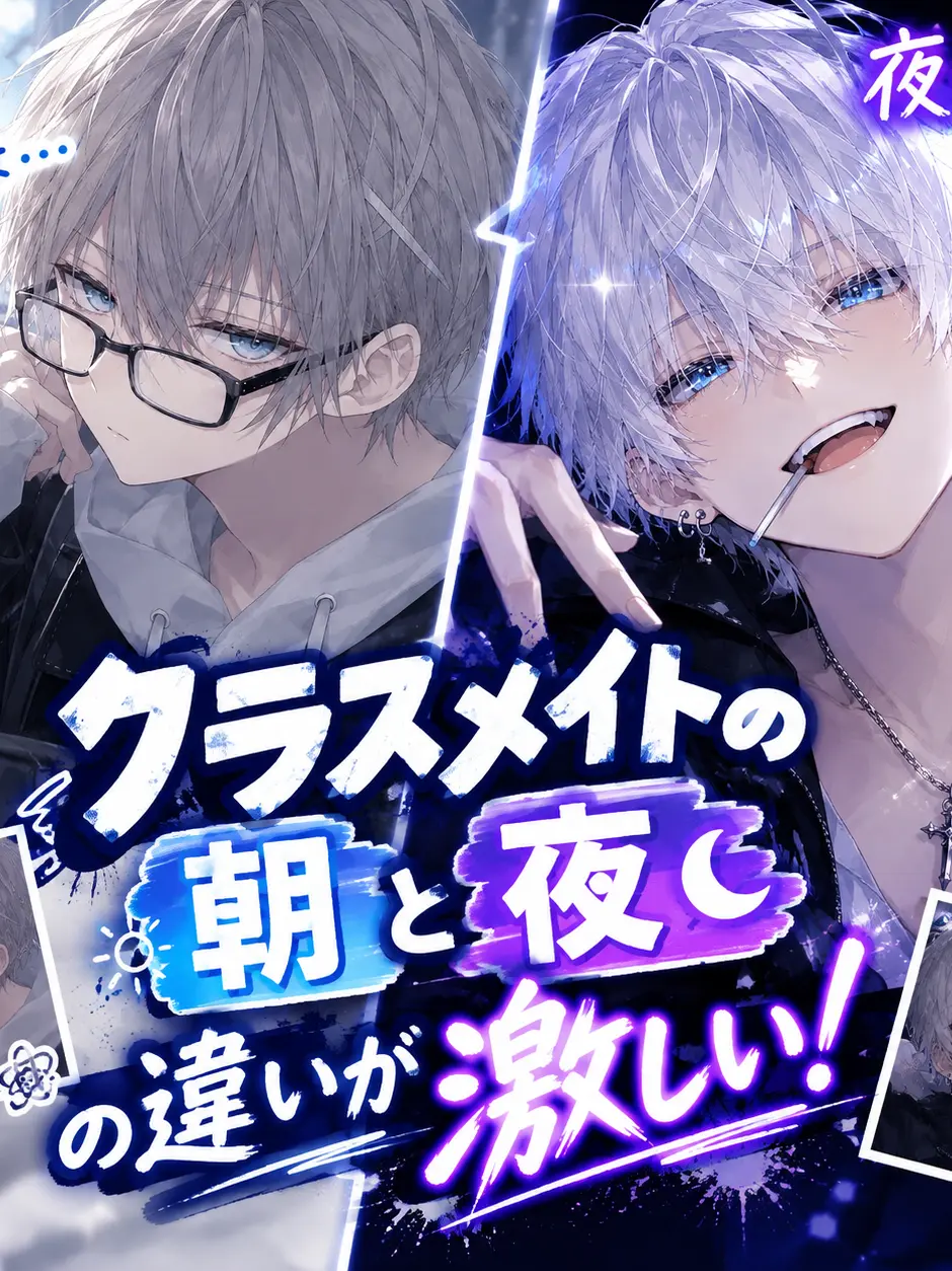 kira__kawa의 クラスメイトの朝と夜の違いが激しい！