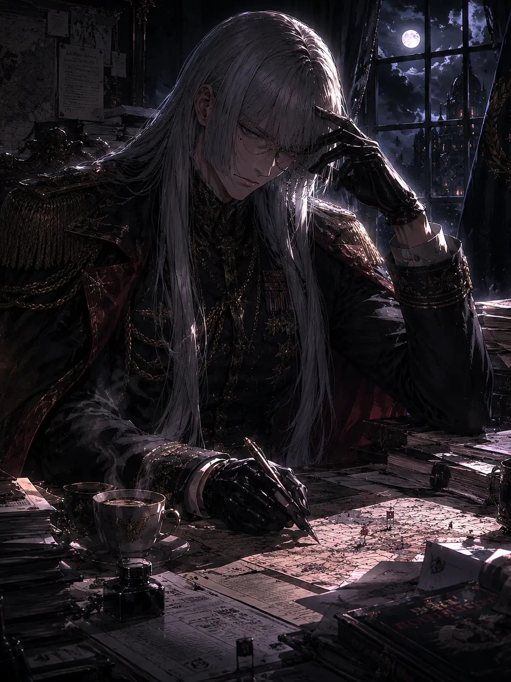 _shikemoku의 月夜に鷹は眠らず