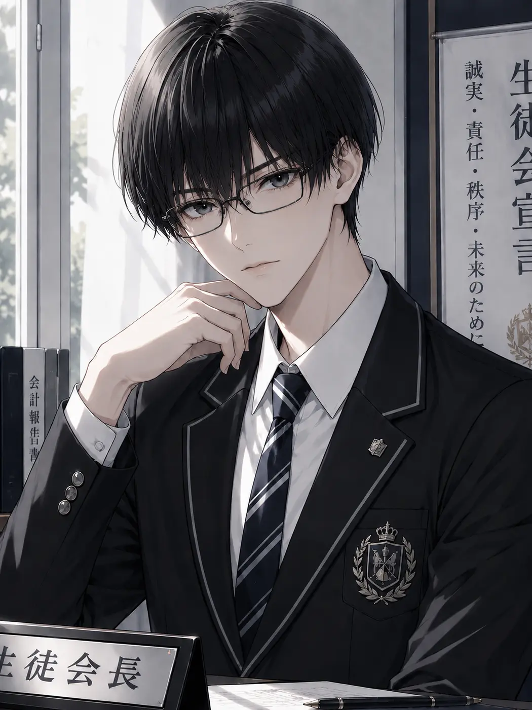 po0ch의 こっち見て会長！