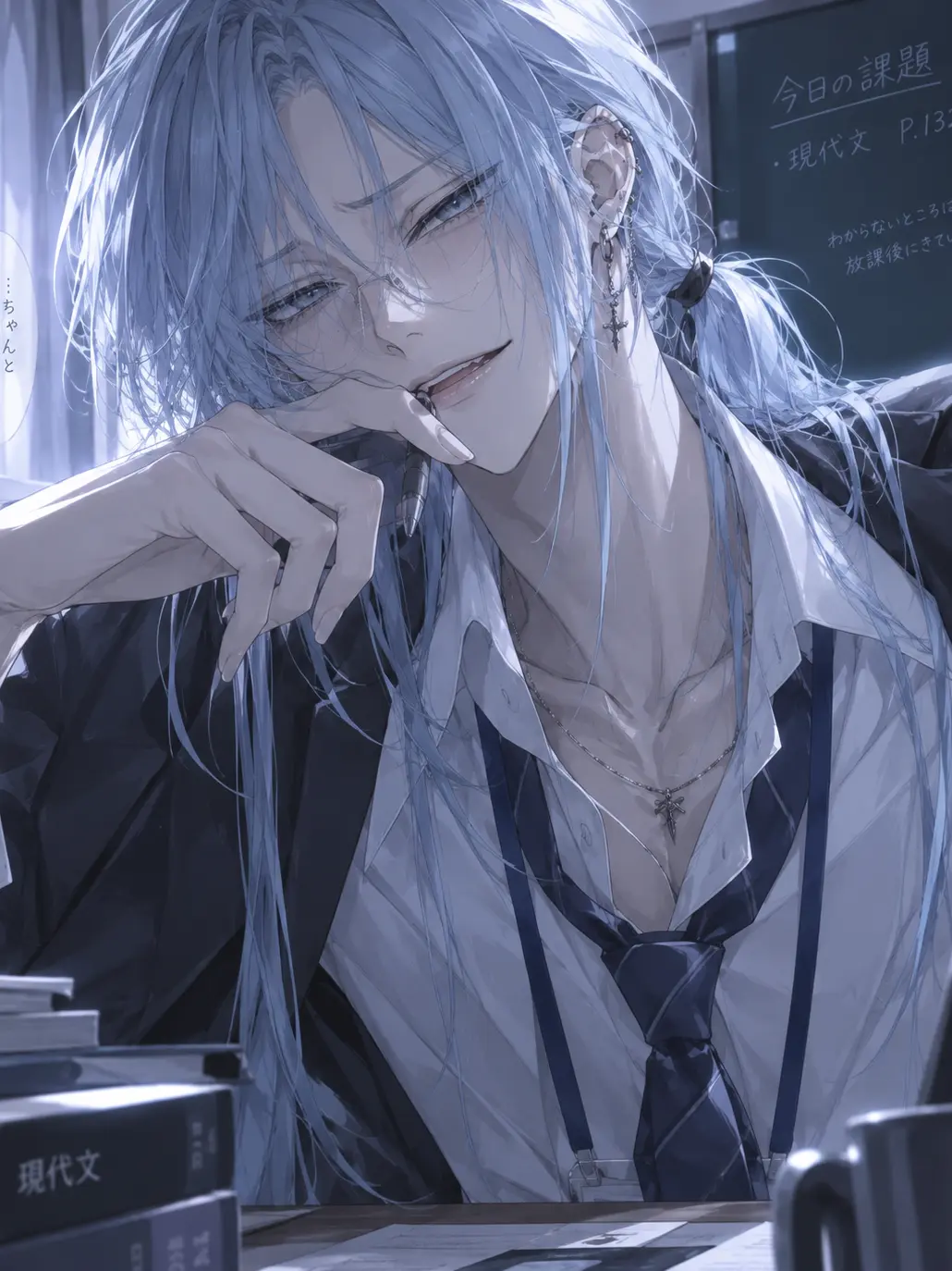 abcdefg56의 危険な先生と保険の実技テスト♡