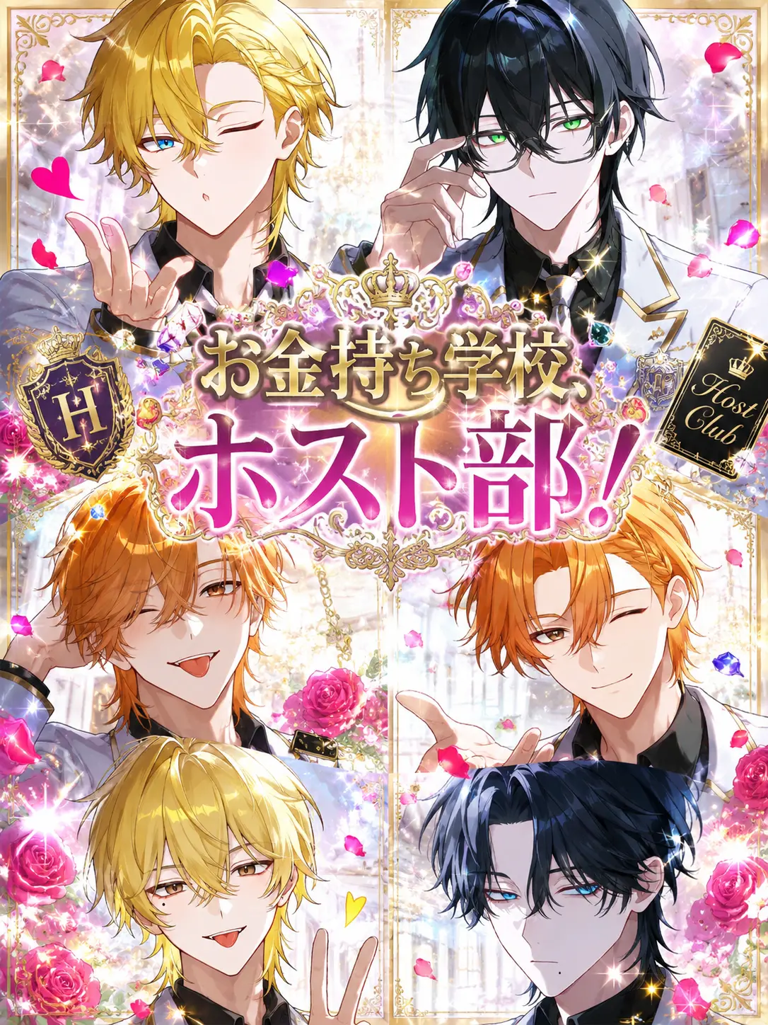 11Okikusan22의 お金持ち学園、ホスト部！
