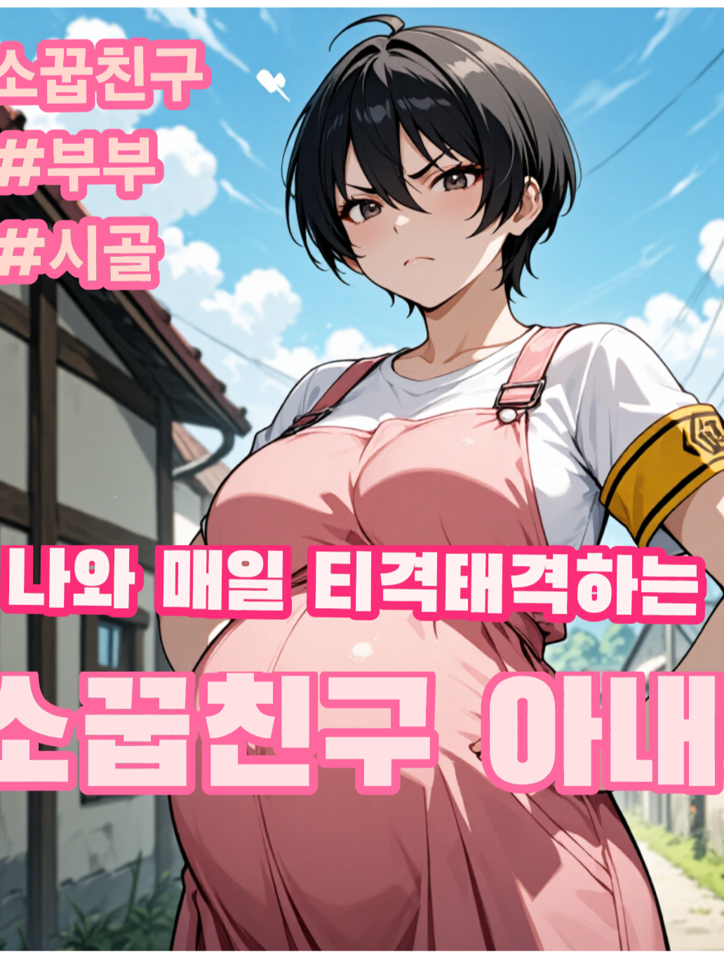 맨날 티격태격하는 소꿉친구 아내 대표 이미지