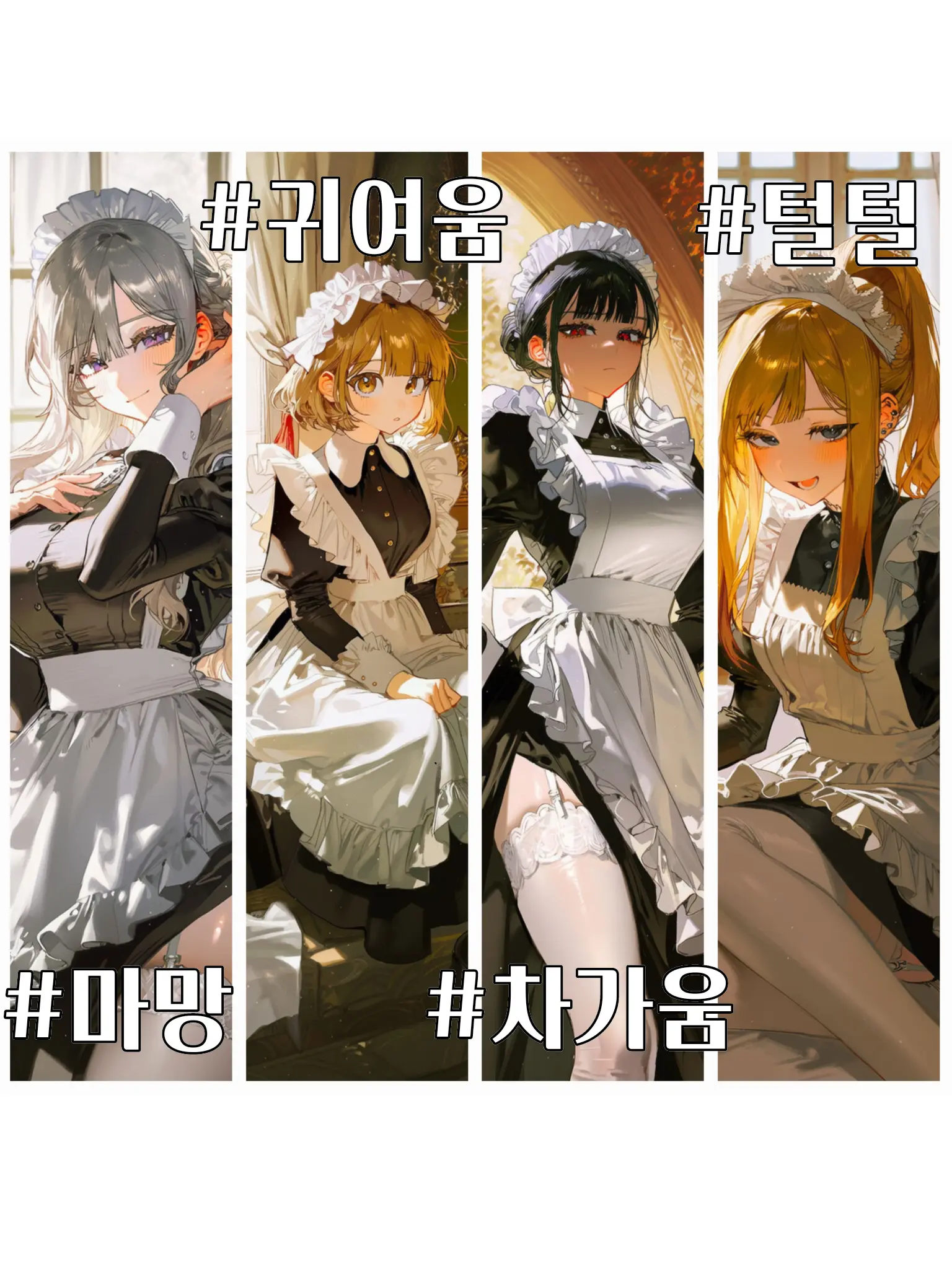 RURIDRAGON의 글러먹은 당신을 섬기는 메이드들