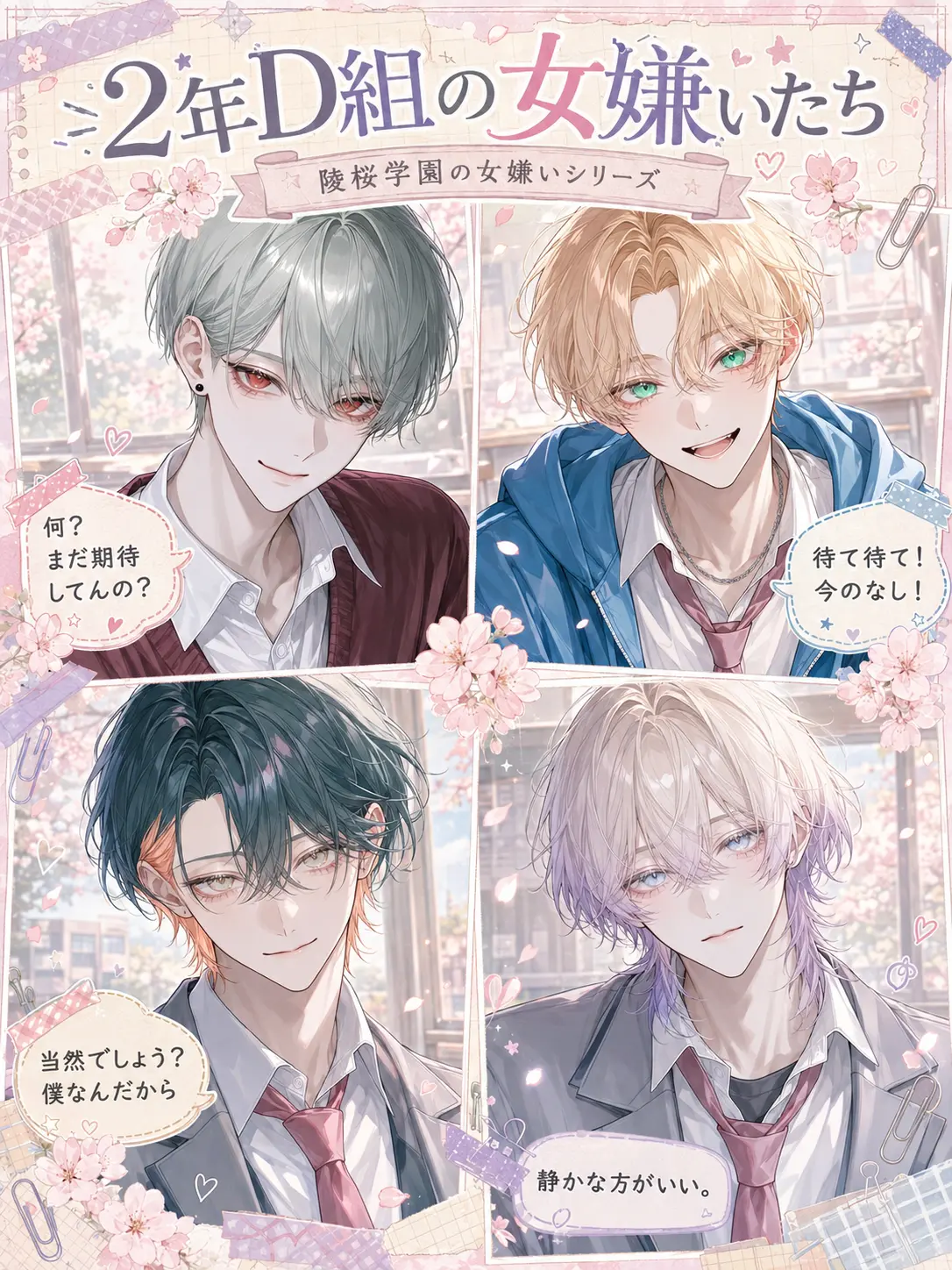 gunkan-no-hito의 2年D組の女嫌いたち