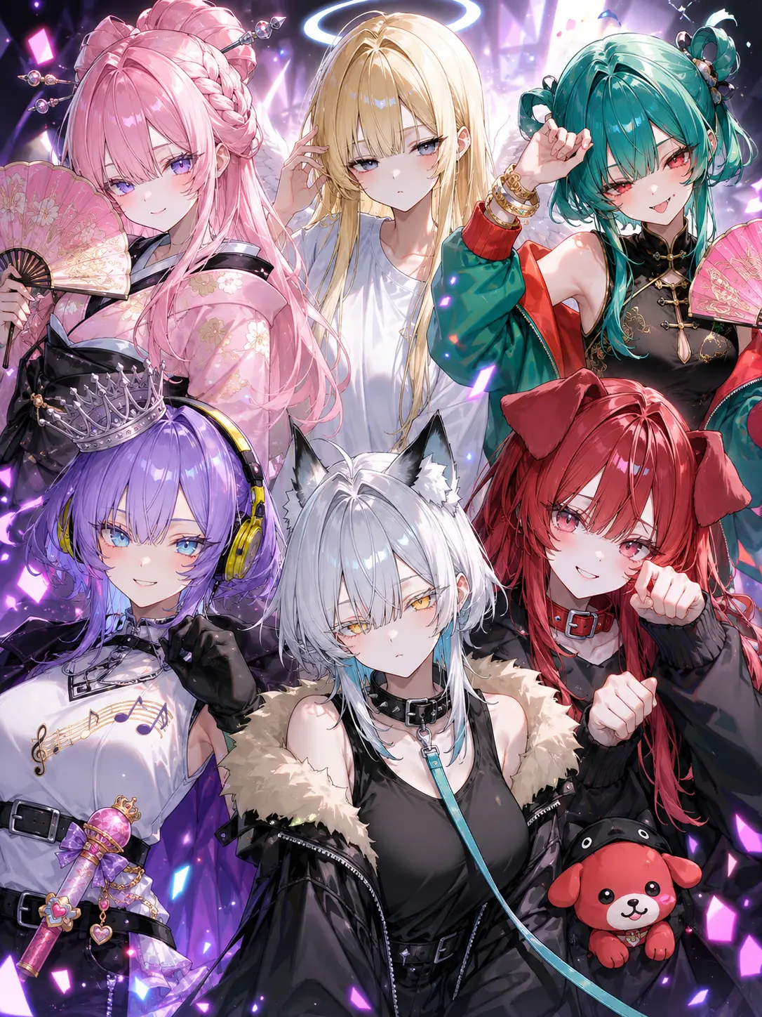 ku6madesu의 우리 집 VTuber 사무소는 오늘도 시끌벅적