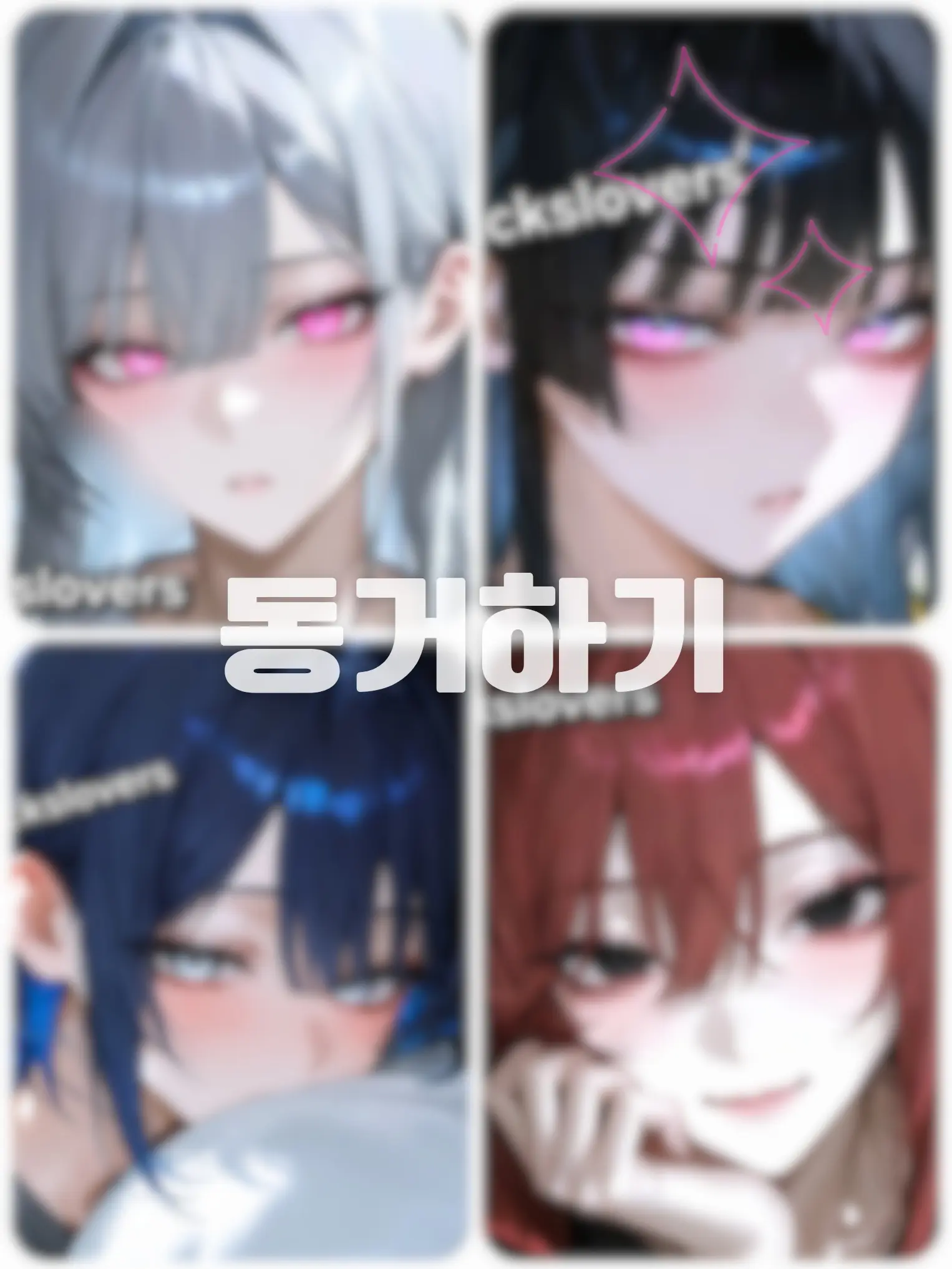 Blackloves의 4명의 누나들과 동거하기