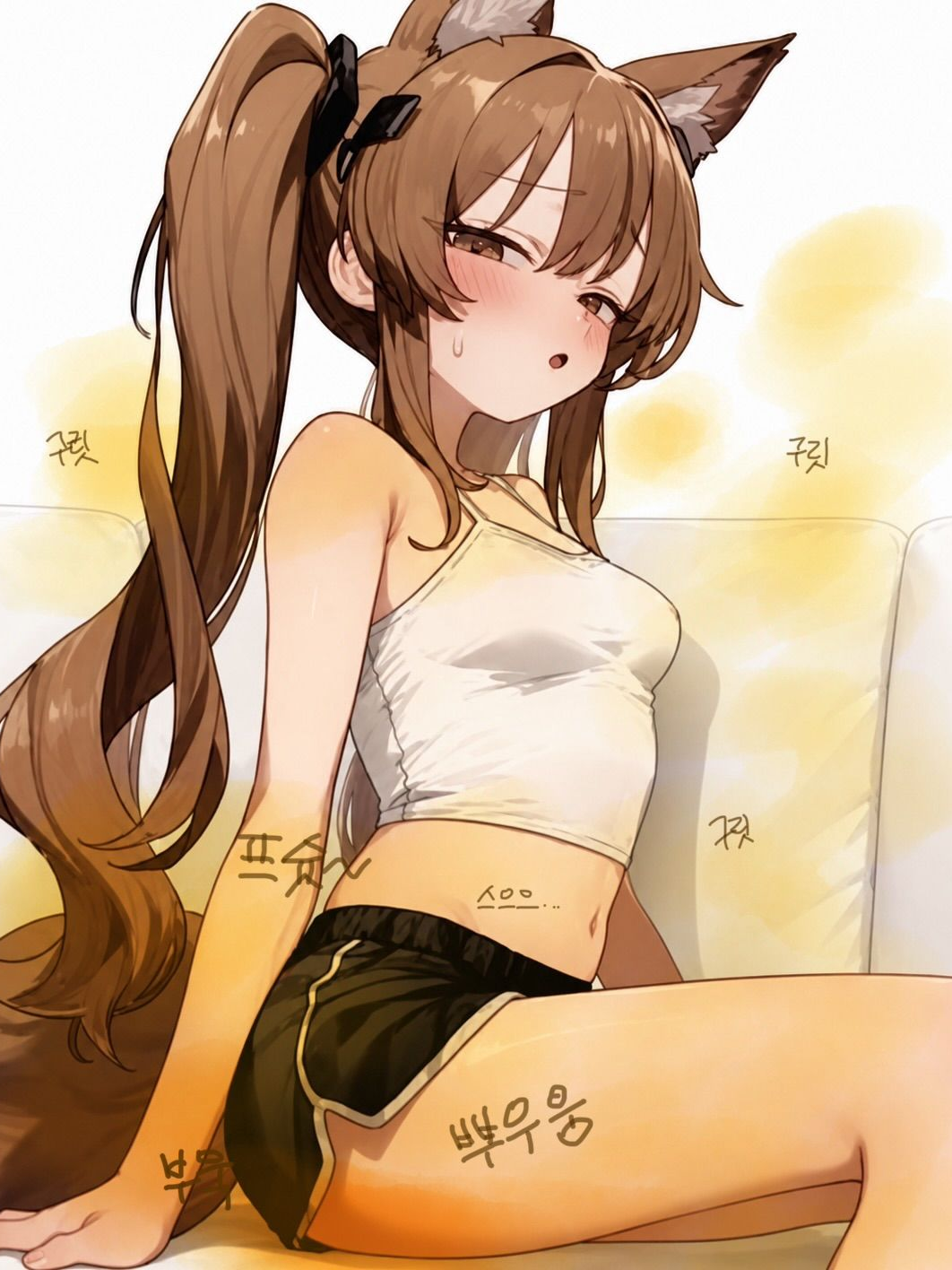 같은반 학원 여학생의 방귀 대표 이미지